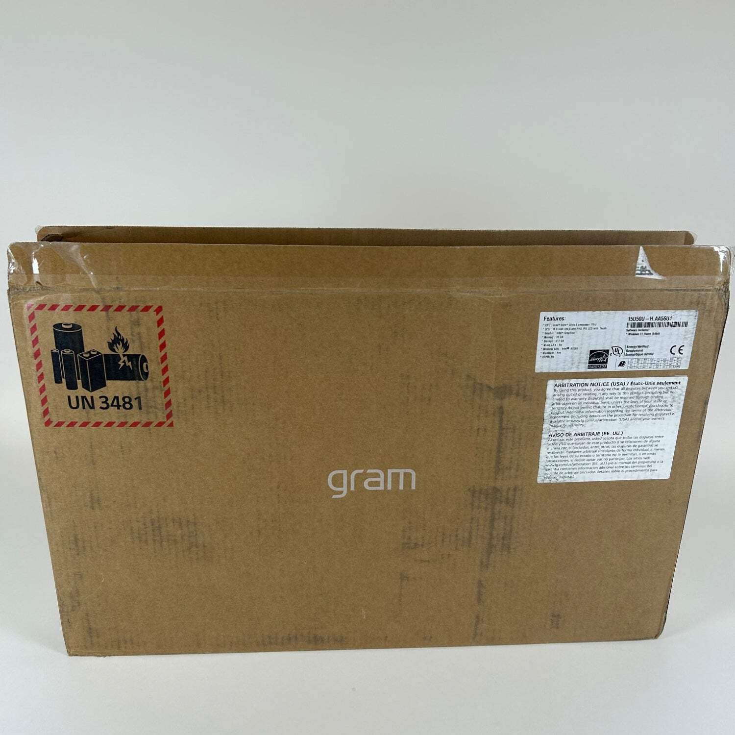 LG Gram 15U50U-H.AA56U1 15.6″ Core Ultra 5 115U 1.5GHz 32GB RAM 512GB SSD