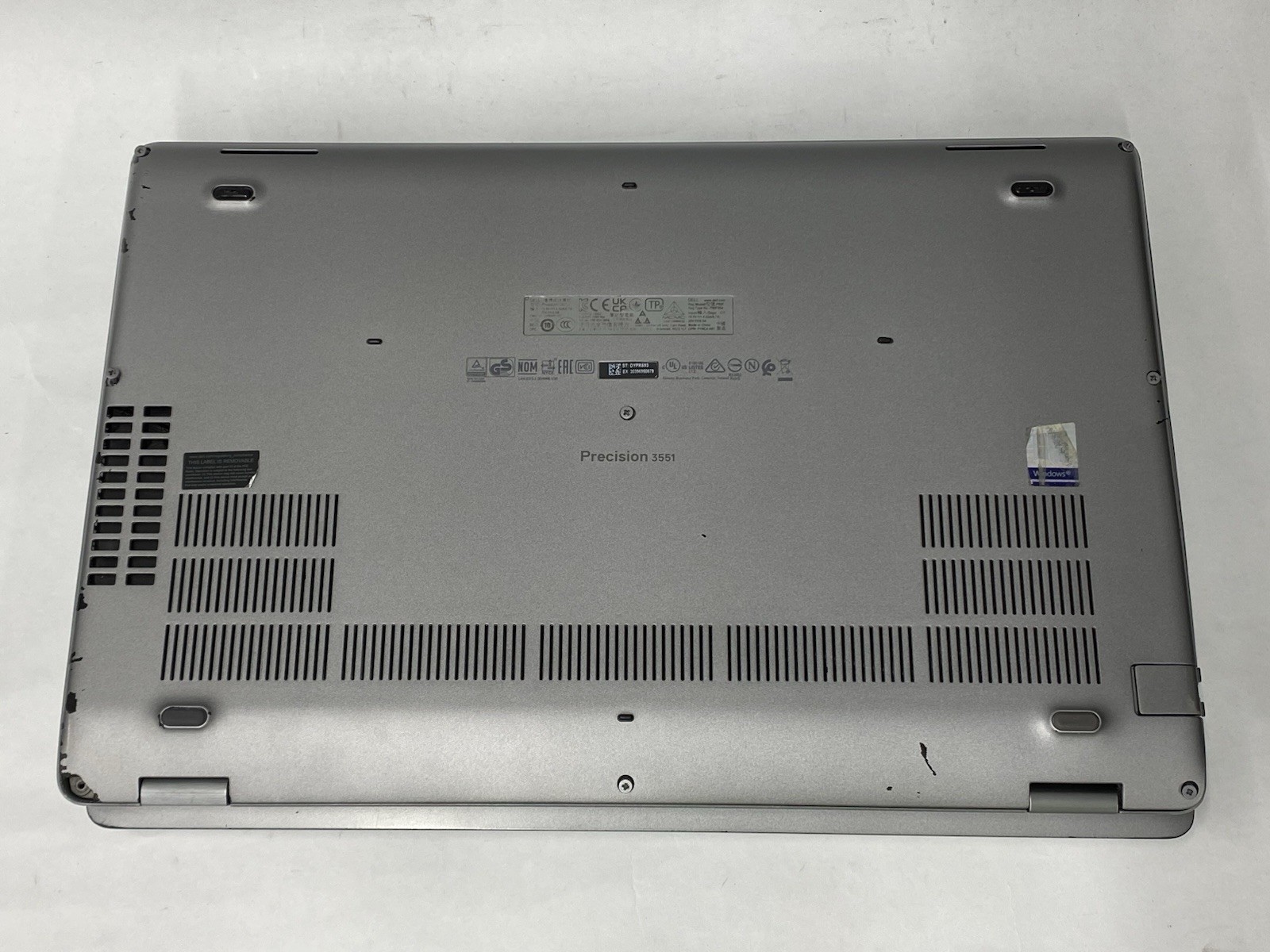 Lot of (3) Dell Precision 3551 – FHD – i7-10850H – No RAM/SSD/OS – READ