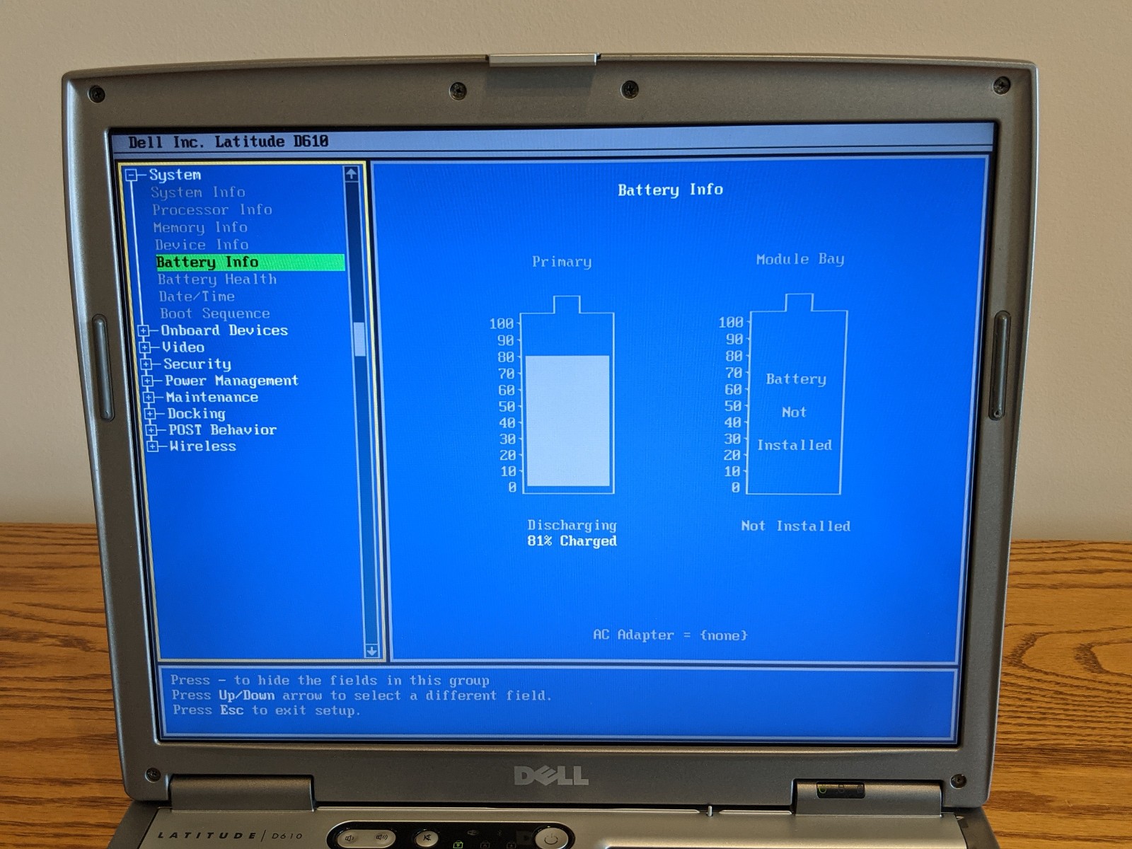 Dell Latitude D610 Intel Pentium M 740 2GB DDR2 40GB HD Windows XP