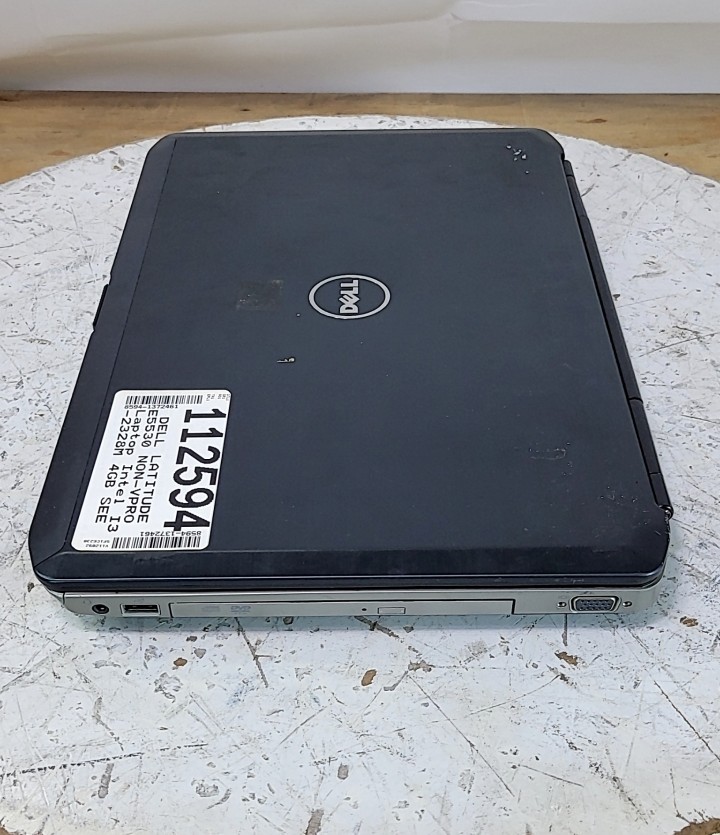 DELL LATITUDE E5530 NON-VPRO Laptop Intel I3-2328M 4GB SEE NOTES