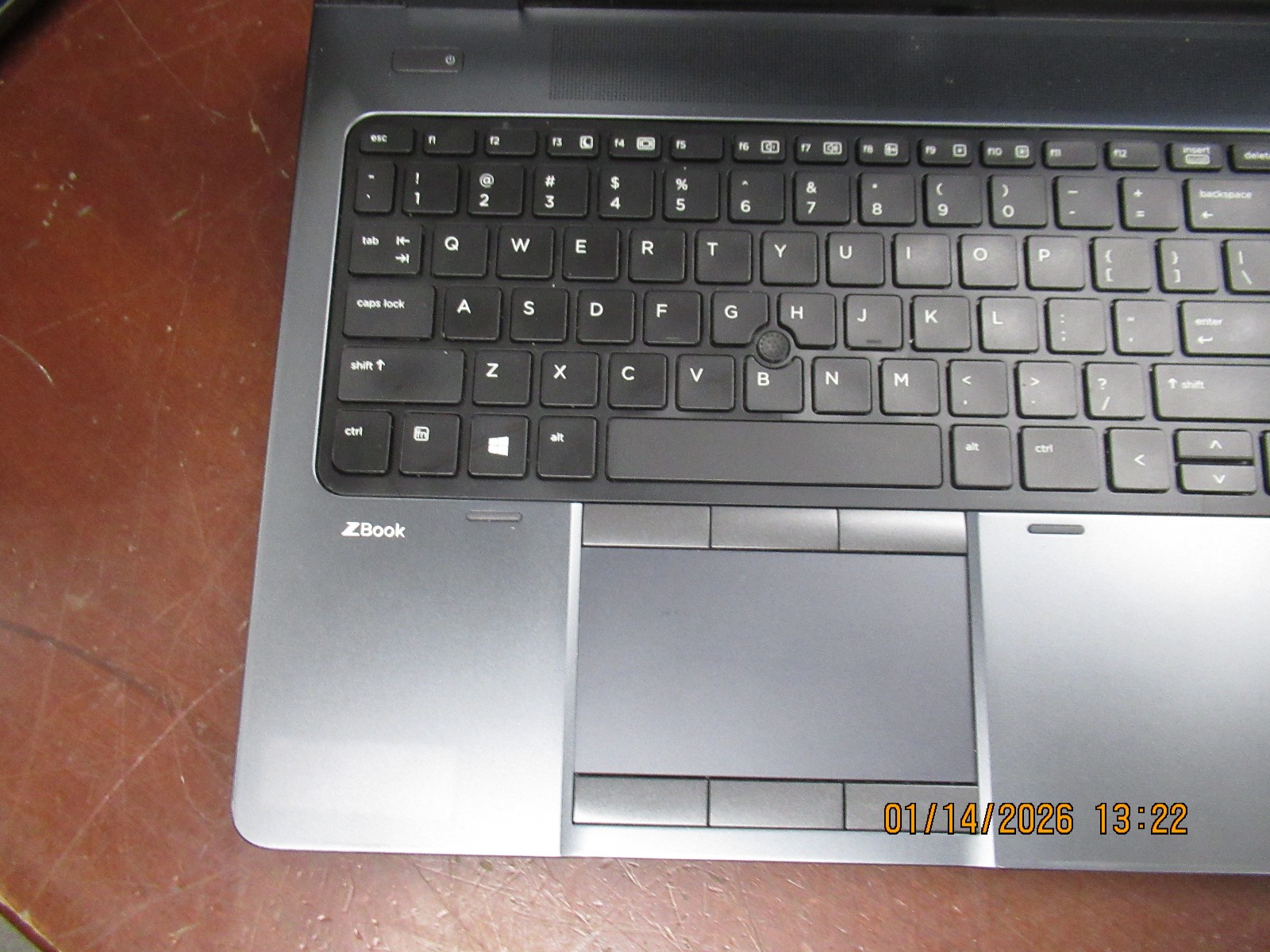 HP ZBook 15 15.6″ Intel i5-4300M 2.60GHz 16GB 256GB HDD Laptop w/ AC [NO OS]