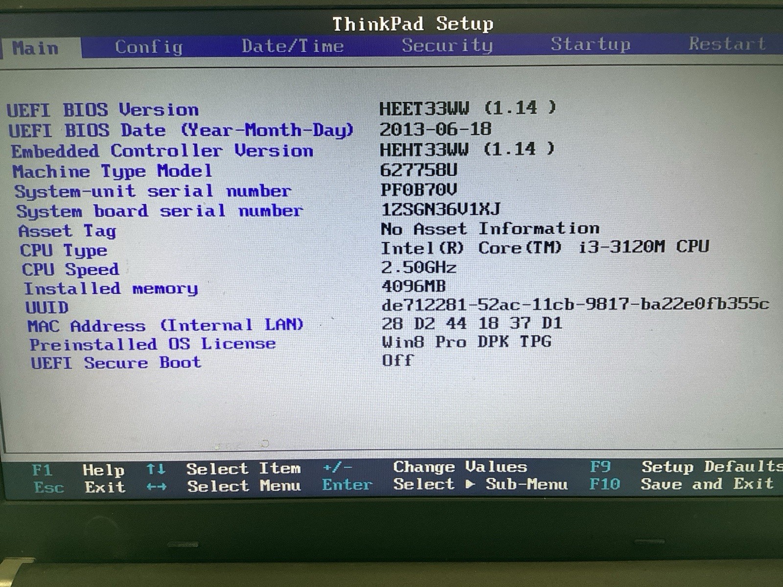 Lenovo Thinkpad Edge E431 Laptop Computer – POWERS ON – UNTESTED