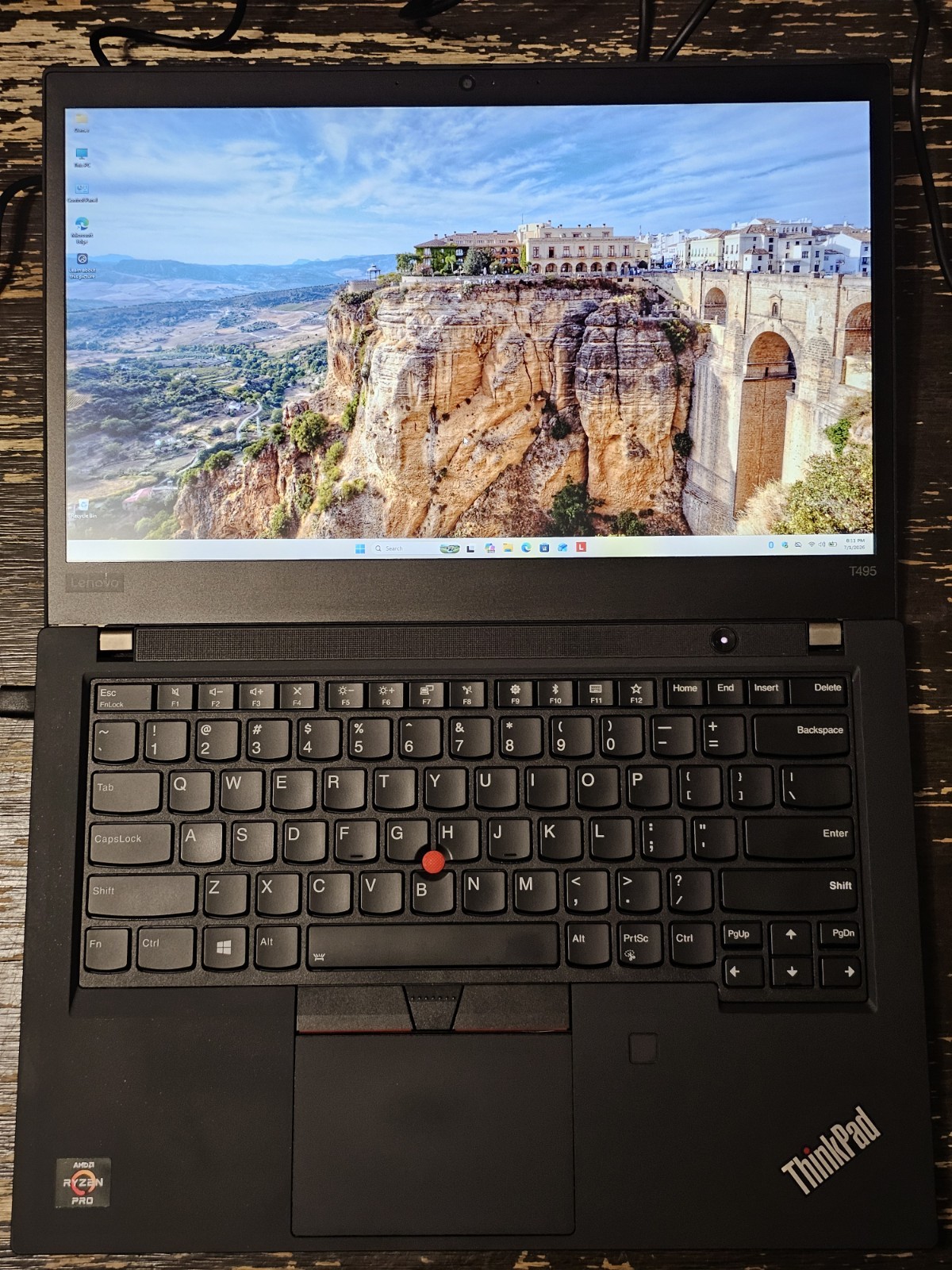 ThinkPad T495 Ryzen 7 Pro/ Radeon Vega Graphics 24GB RAM 512GB SSD WIN 11/Webcam