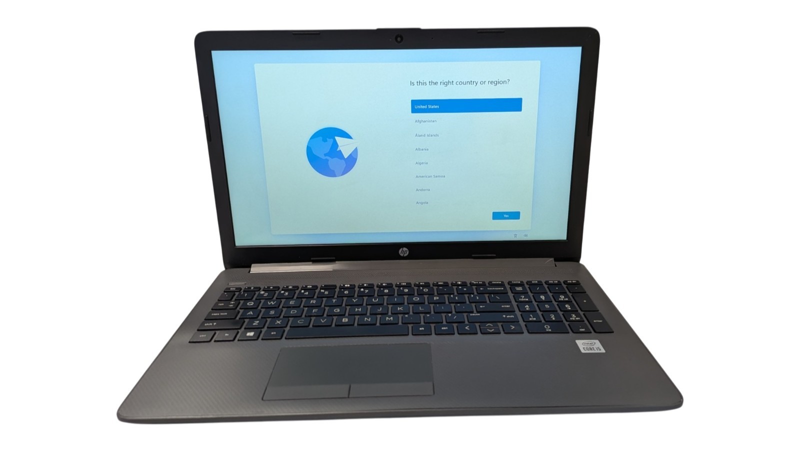 HP 250 G7 i5-1035G1 @ 1.00GHz, 8GB Ram, 256GB NVMe, Windows 11 Pro