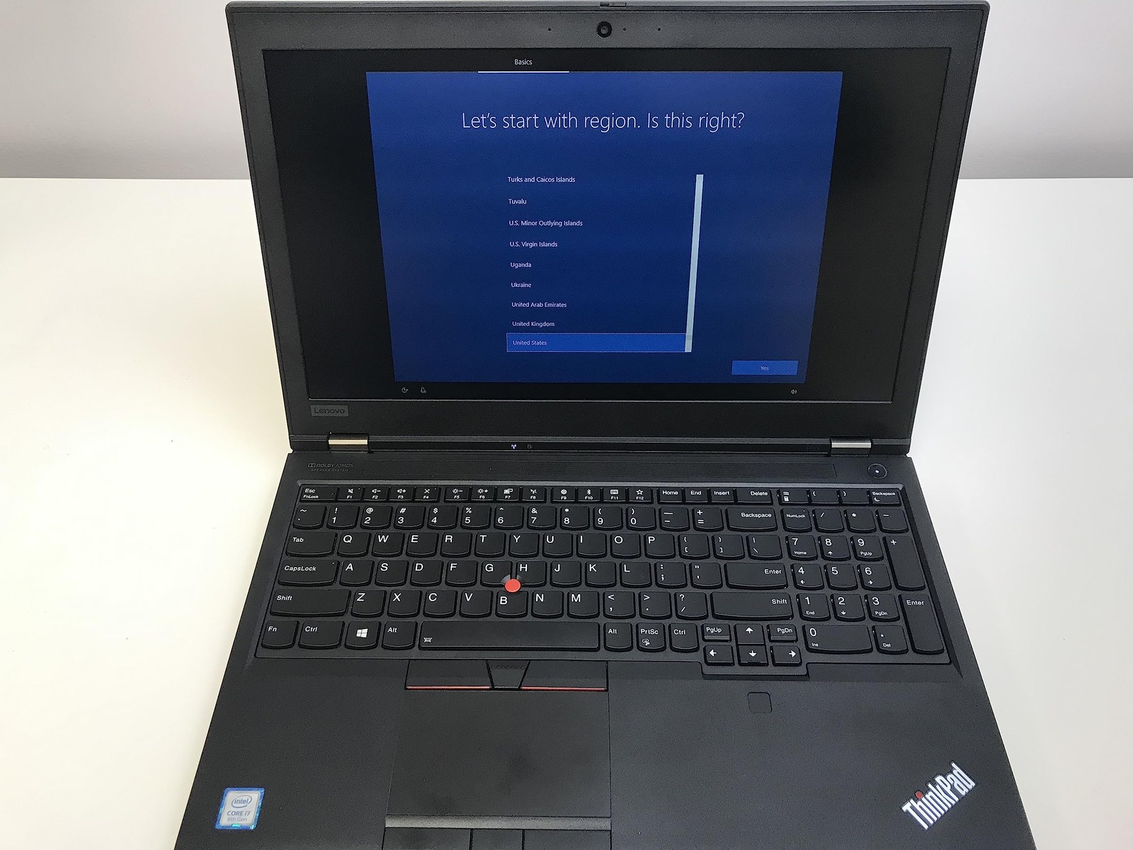 Lenovo ThinkPad P53 20QN002LUS – Intel Core i7-9750H, 16GB RAM, 1000GB SSD