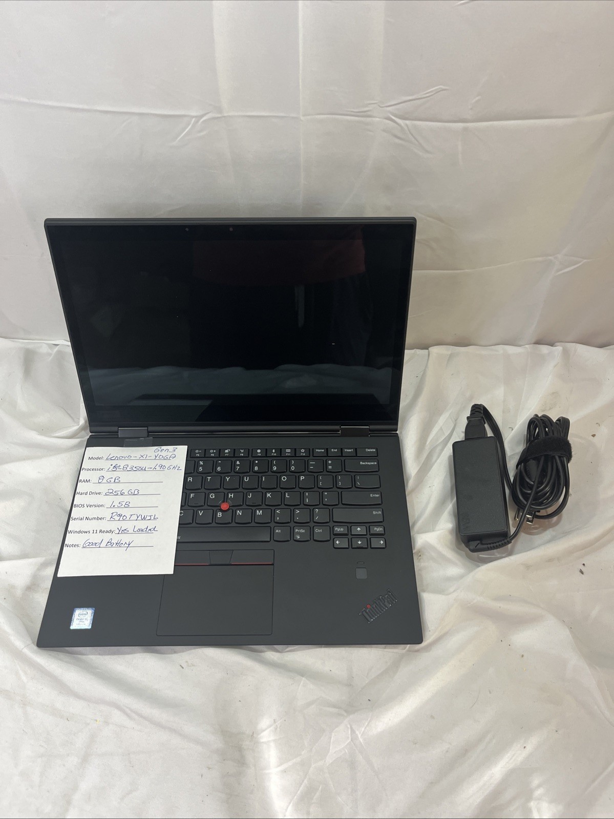 Lenovo ThinkPad X1 Yoga Gen 3 2-in-1 14″ | 1.70GHz i5-8350U | 8GB 256SSD