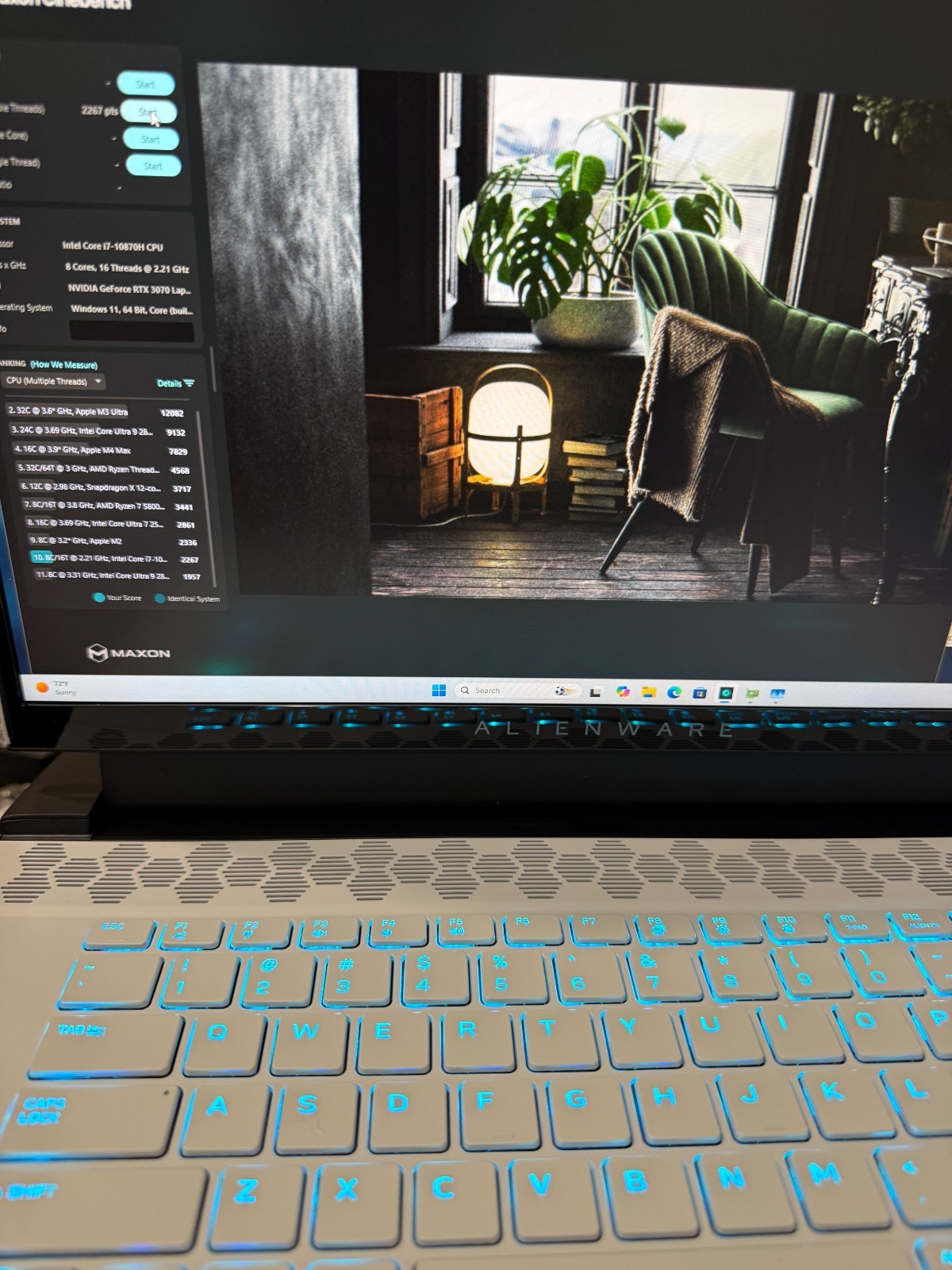 Alienware m15 R4 15.6″ Gaming Laptop i7-10870H 8C 16GB 1TB RTX 3070 FHD 300Hz