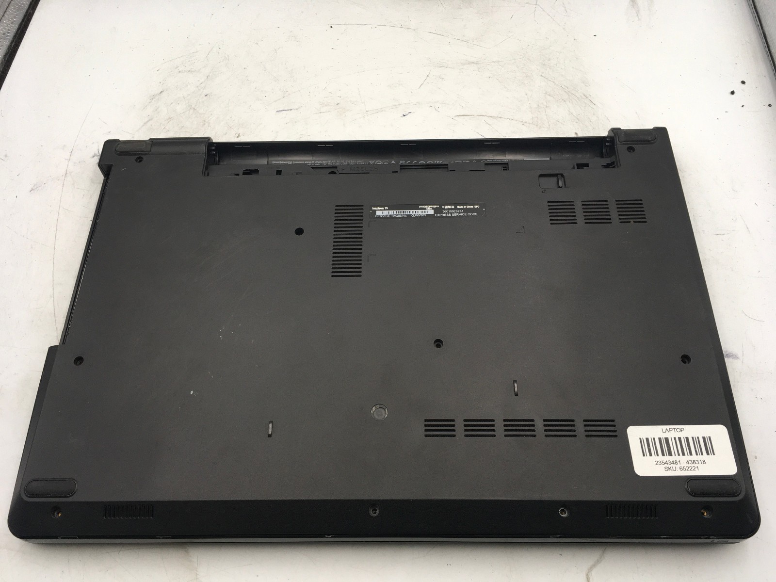 DELL LATITUDE 3558 – BOOTS TO BIOS – INTEL I3 5015U – NO RAM – READ DESCRIP – BB