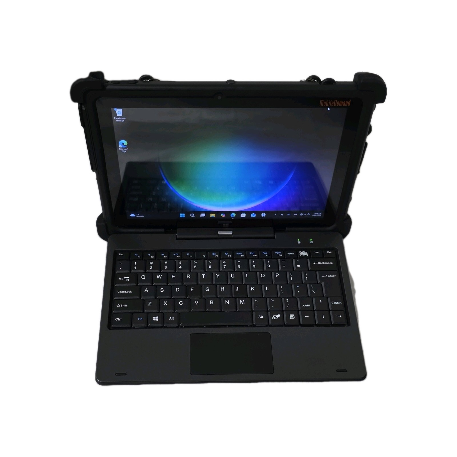 MobileDemand Flex 10B Rugged Detachable Laptop Intel Celeron 4GB 116GB Windows