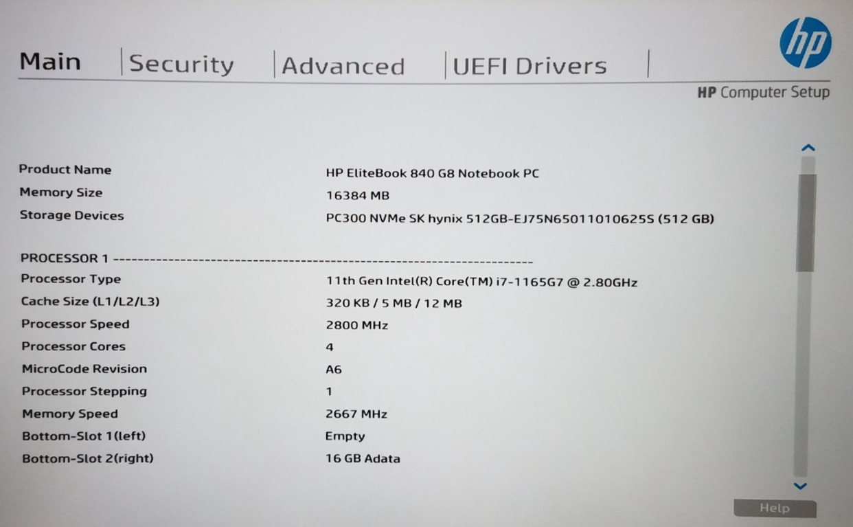 HP EliteBook 840 G8, 14″ Touch, i7-1165G7@2.8GHz, 16GB RAM, 512GB NVMe, Lot of 4