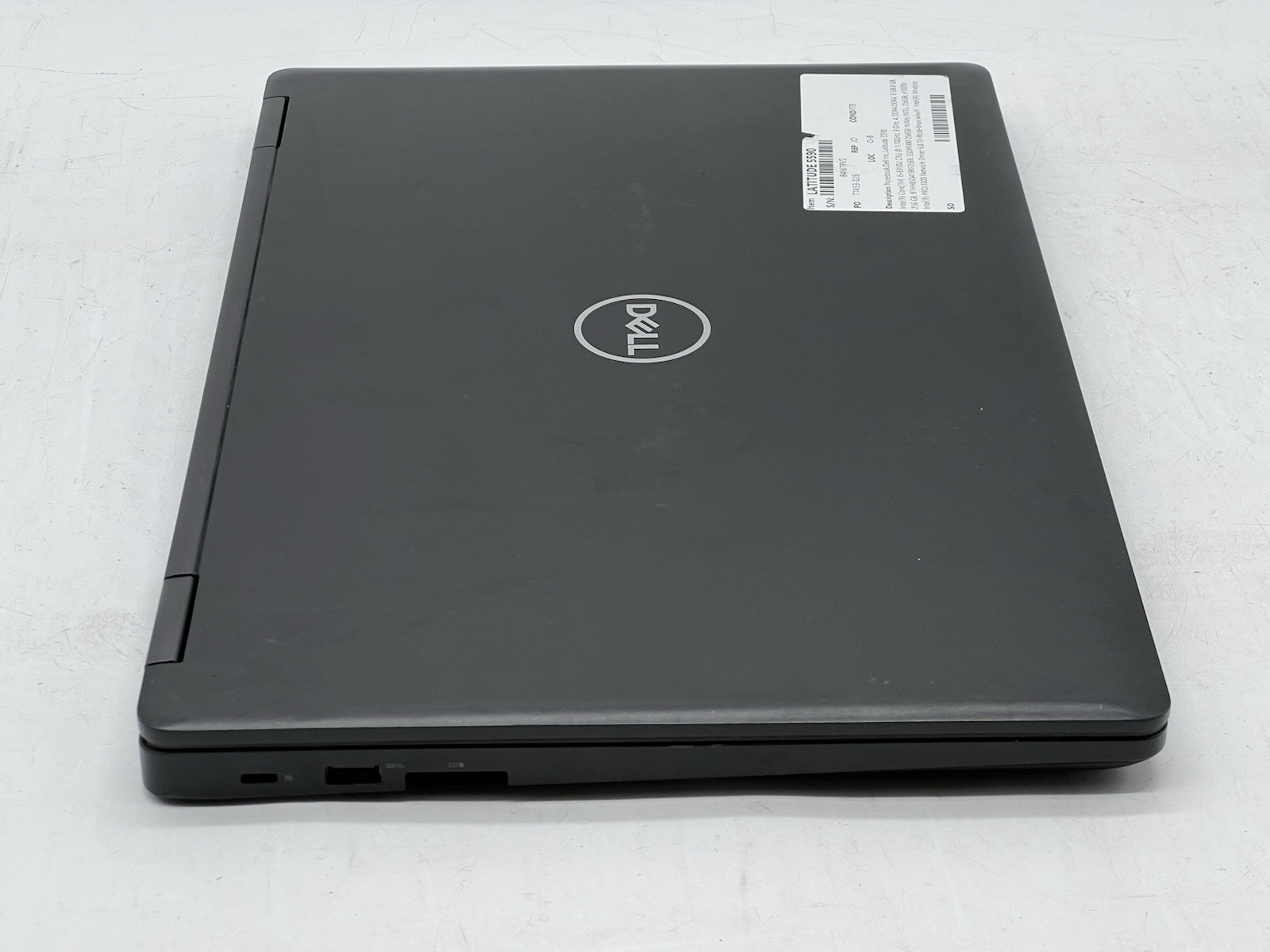 Dell Latitude 5590, i5-8350U, @1.70GH, 16GB RAM, 256GB NVMe-No OS, w/Charger