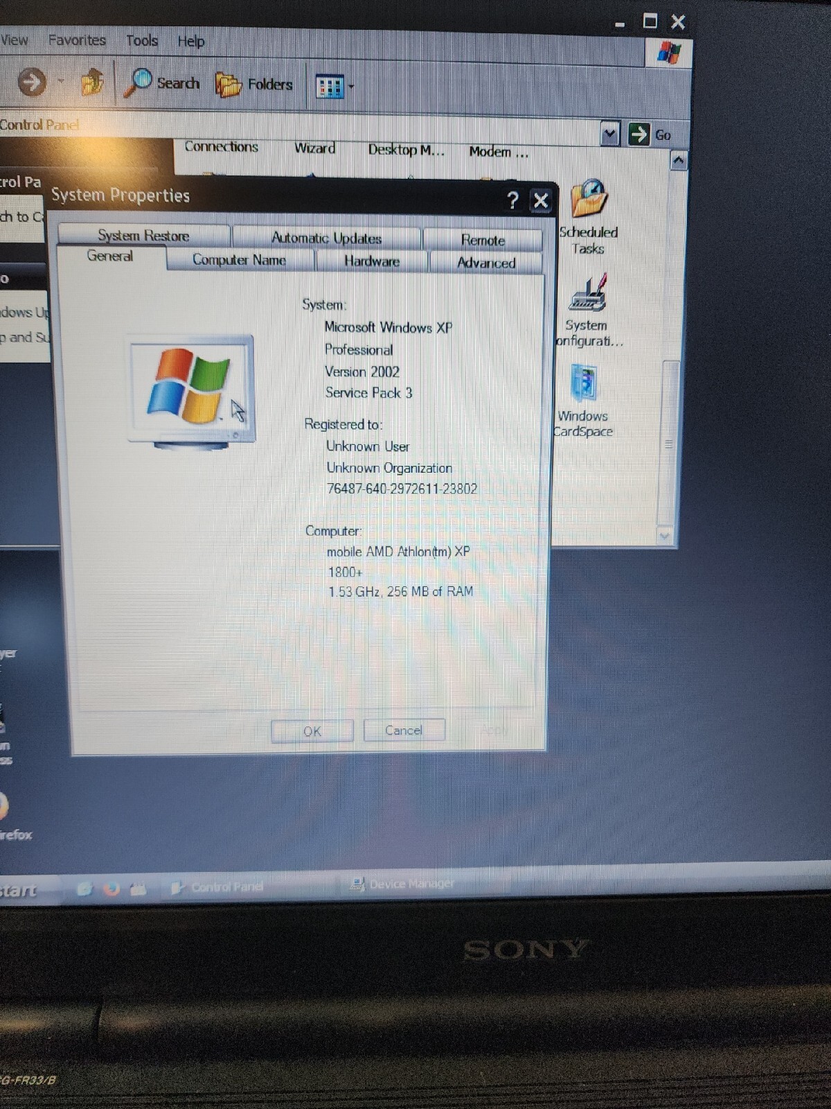 Sony Vaio Vintage Gaming Laptop Mobile Athlon Xp 1800+ Nvidia Geforce 420 Go