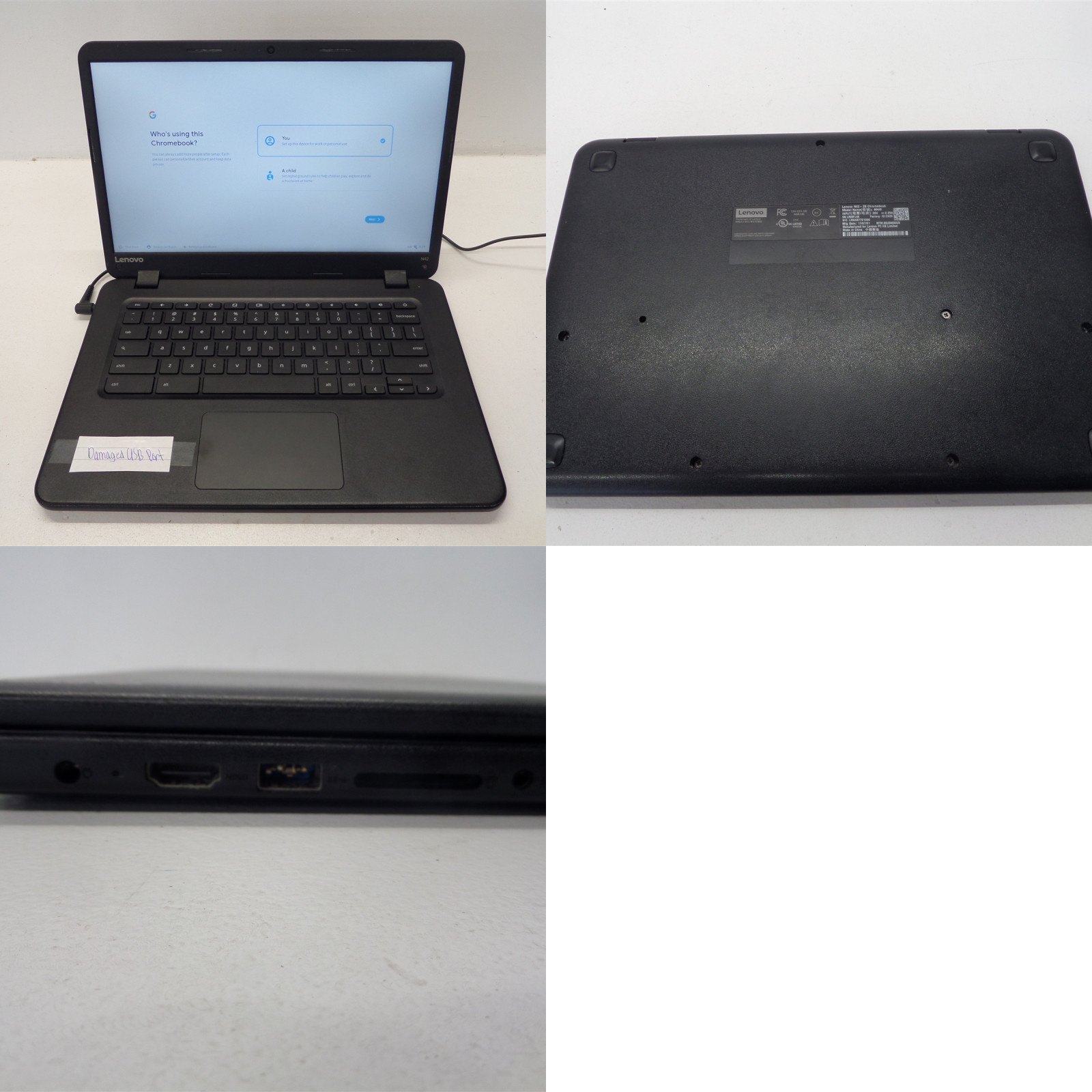 Lot Of 11 Lenovo N42-20 80US 14″ Chromebook 16GB SSD 80US0000US READ DESC.
