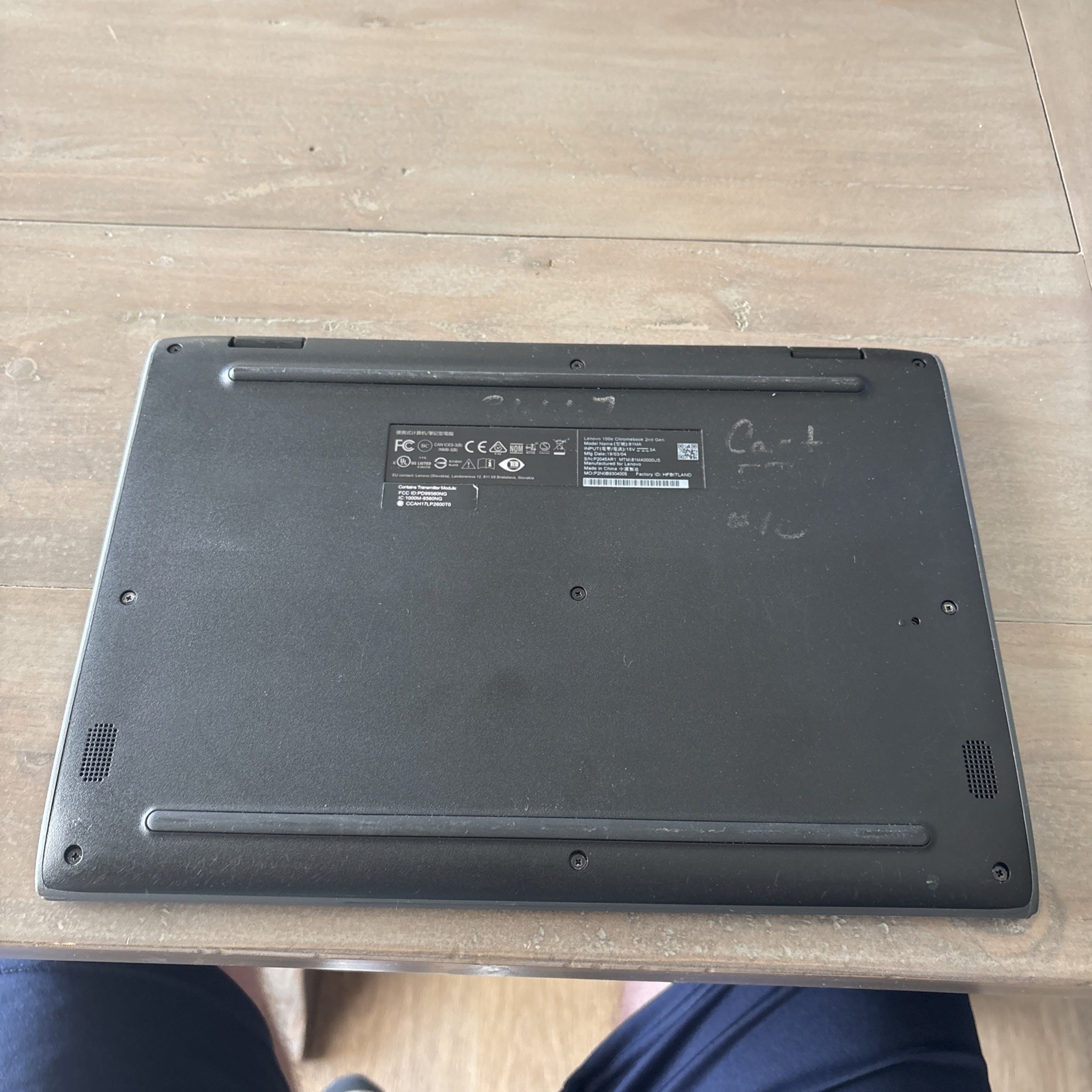 Lenovo 100e Chromebook 2nd Gen AMD 4GB RAM 32GB eMMC 11.6″