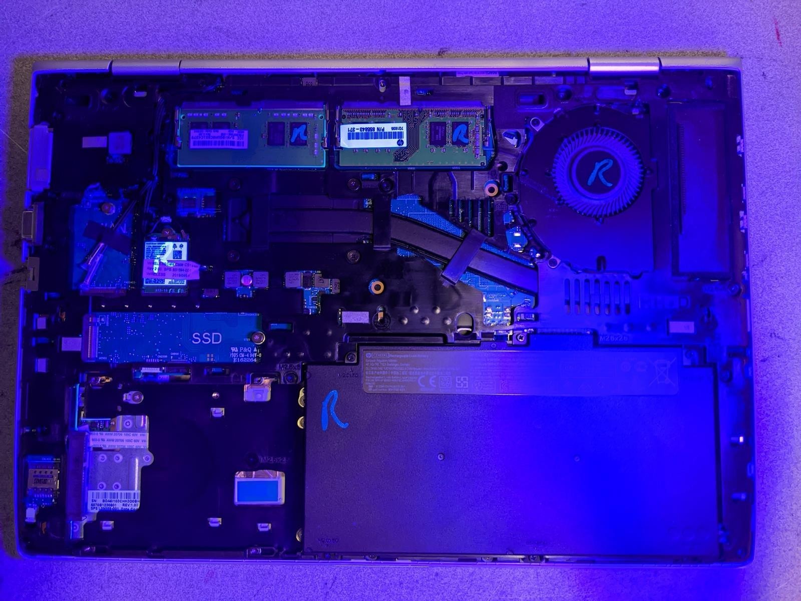 HP PROBOOK 640 G4 i5-8350U @ 1.7GHz, 16GB RAM, NO HDD/OS