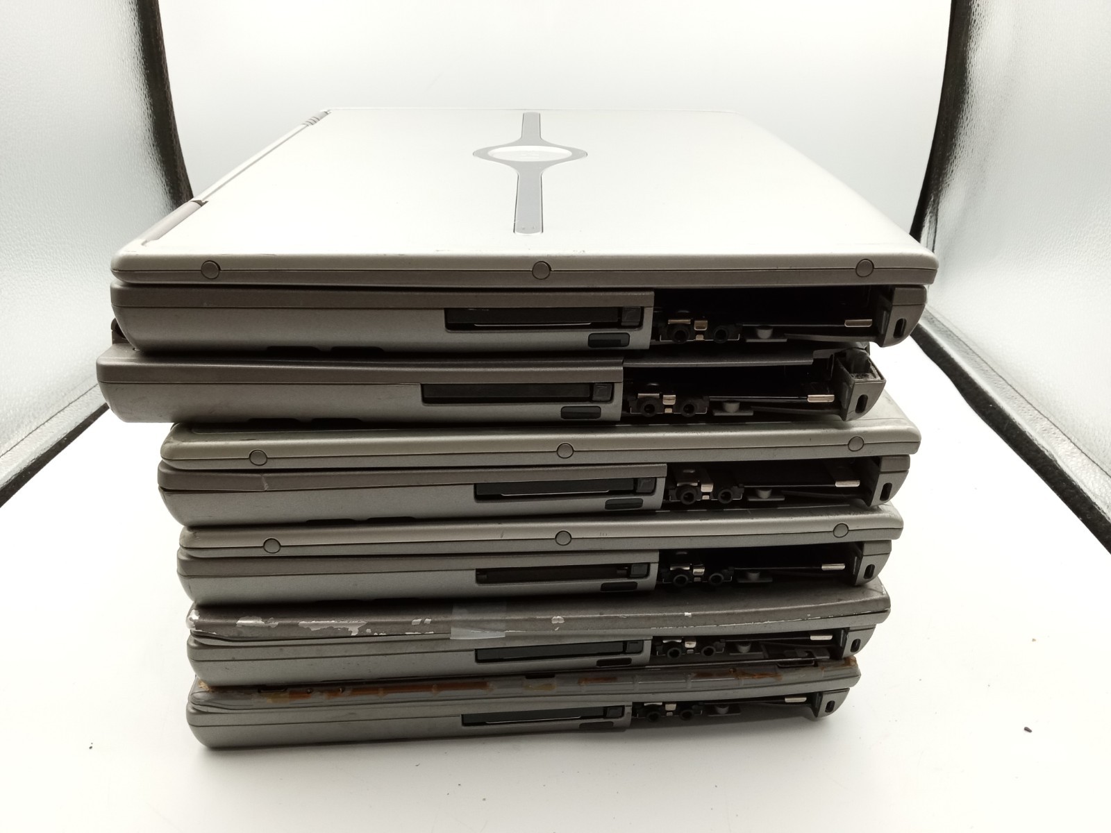 Lot of 6 – Dell D600 / 600m 14″ Laptops Intel Pentium CPU – PARTS / REPAIR -RR
