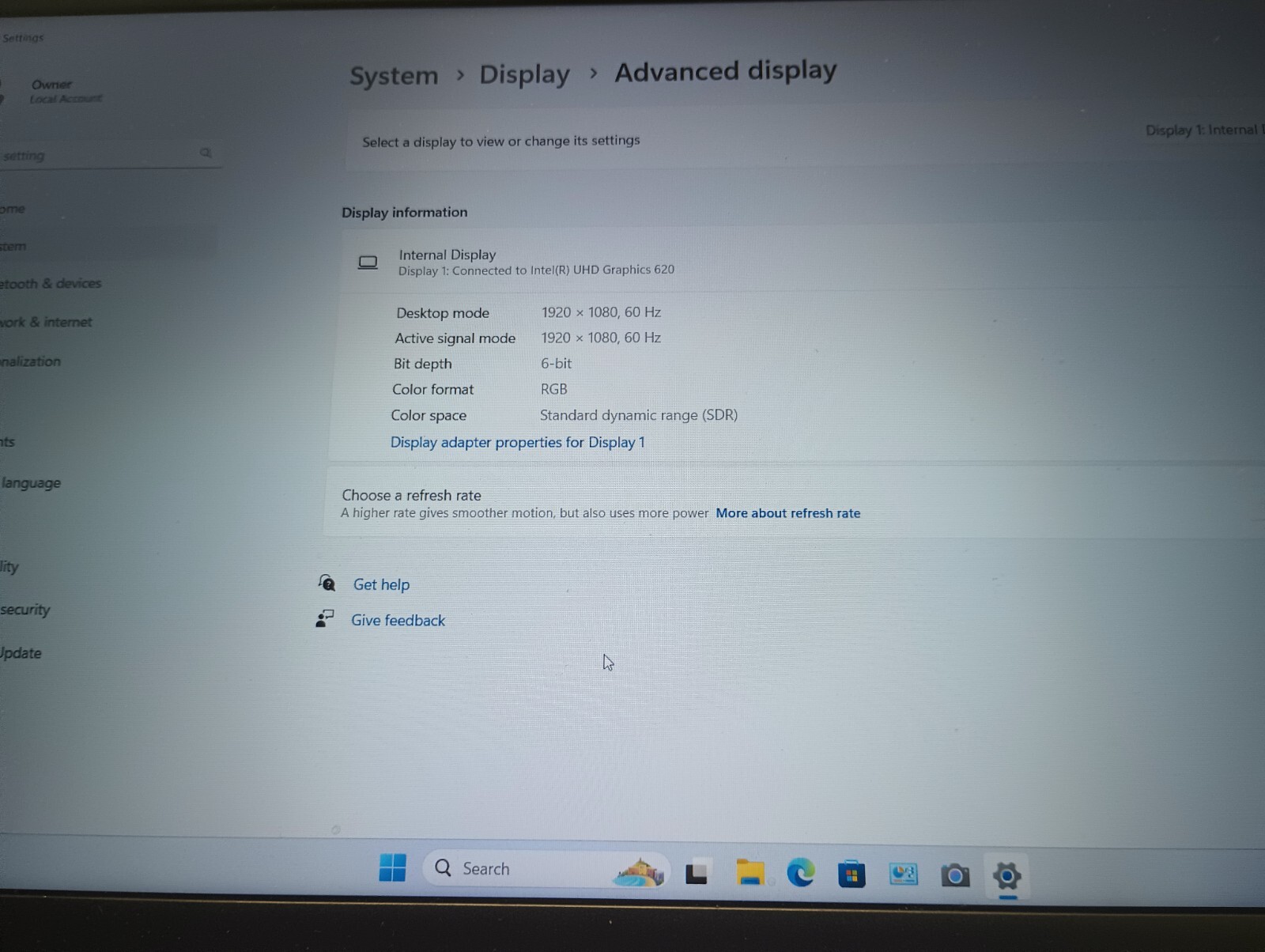 Latitude 3400 (4213) w/charger.i5-8265U.8GB.256GB M.2.14″FHD.W11 Pro.Nice