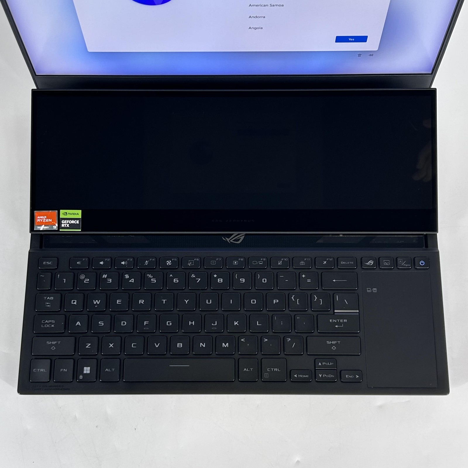 Asus ROG Zephyrus Duo 16 GX650 240Hz 2K TOUCH Ryzen 9 7945HX 32GB 1TB RTX 4090
