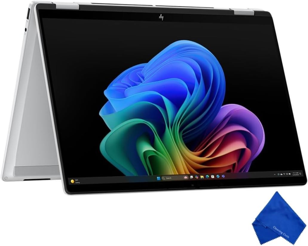 HP OmniBook 5 Flip 14″ Intel Core 7 Series1, 16GB RAM, 512GB SSD Glacier Silver