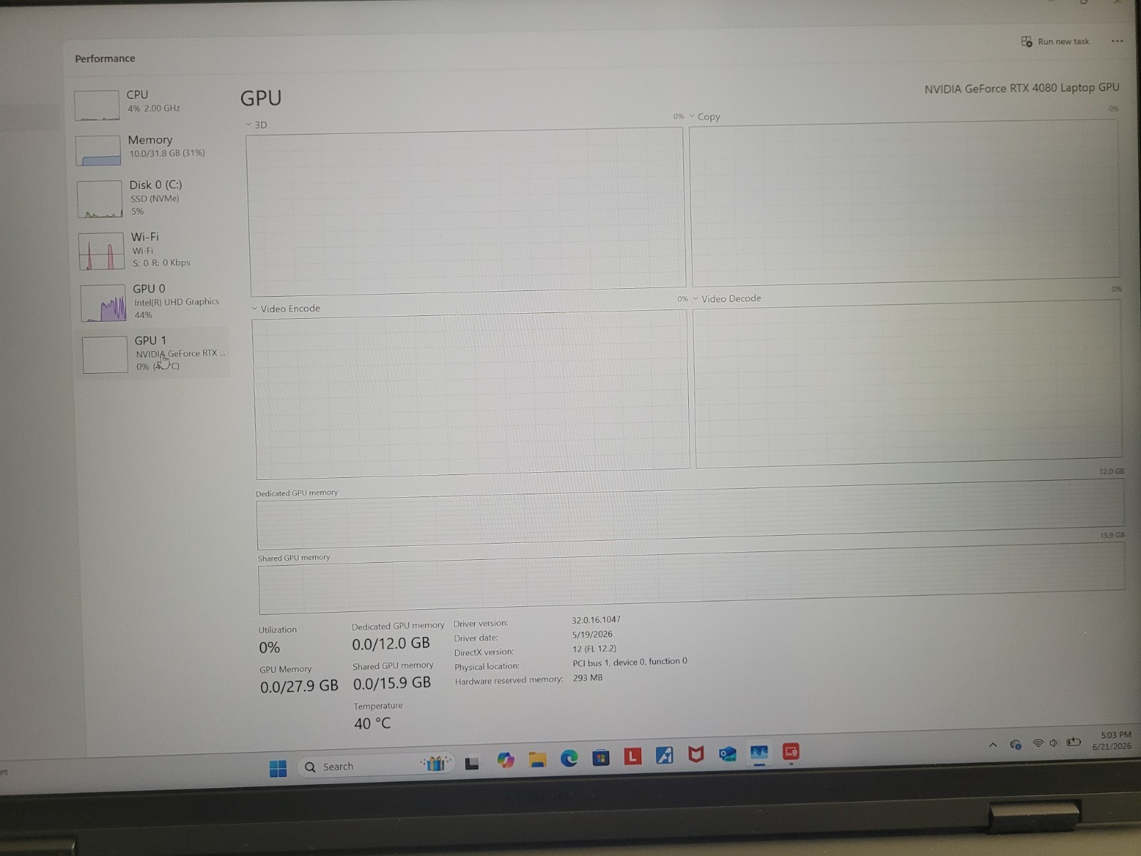 ​Lenovo Legion Pro 7 i9-13900HX RTX 4080 32GB DDR5 1TB NVMe SSD Gaming Laptop
