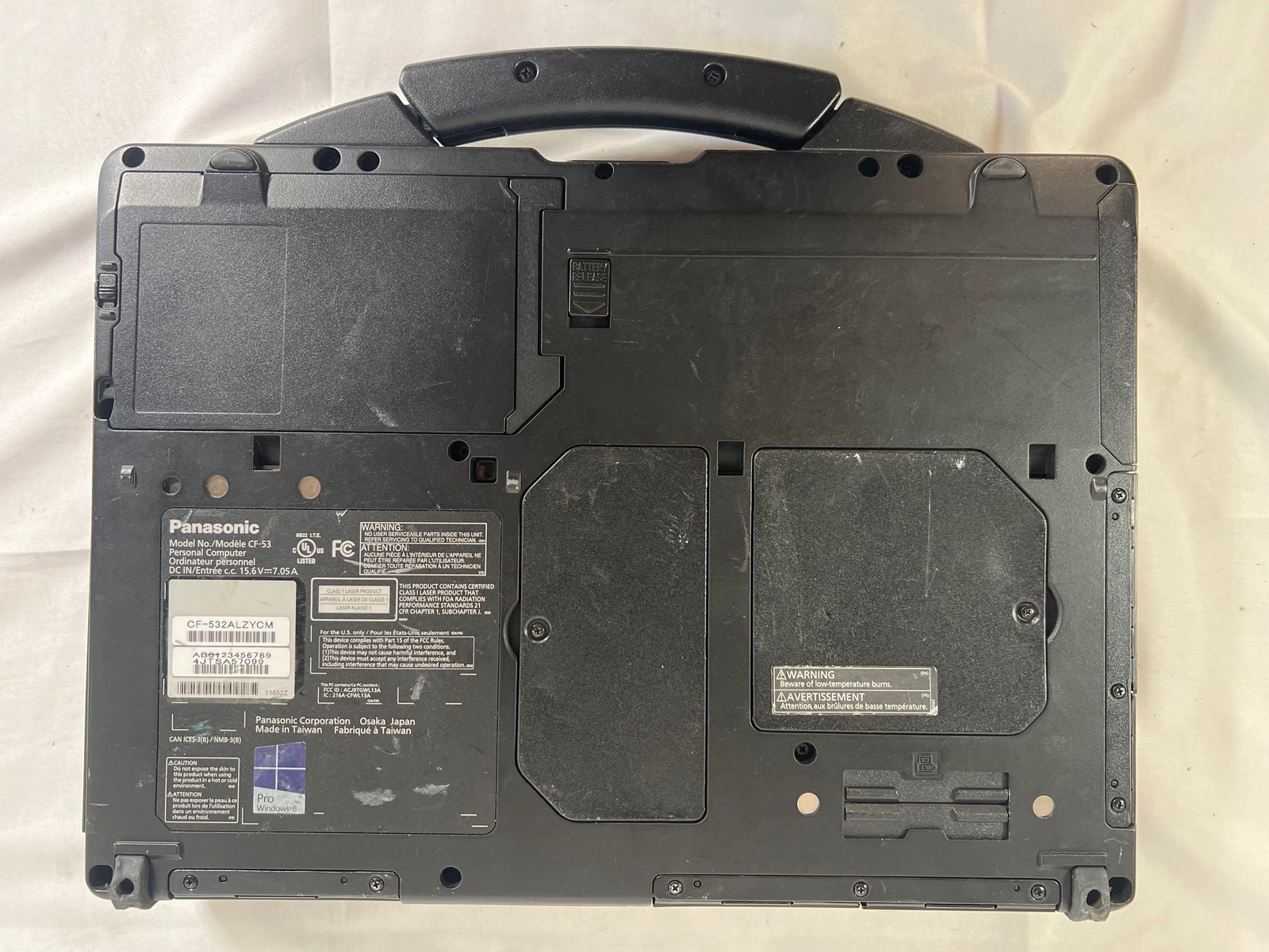 Panasonic Toughbook CF-53 MK4 i5-4310U 8GB 256GB SSD 14″ Win 10 Rugged