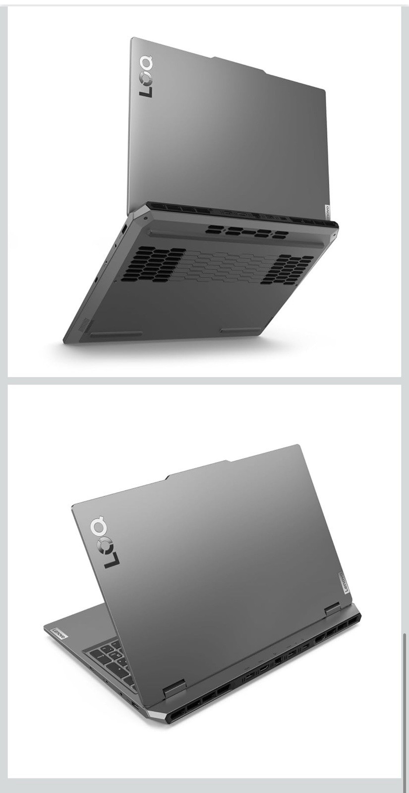 Lenovo LOQ 15.6” i5-12450HX RTX 2050 8GB RAM 512GB SSD 144Hz Gaming Laptop
