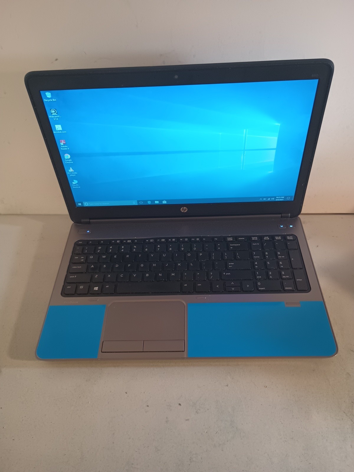 GOOD GAMING BLUE HP 650 i5 2.60GHz,12G RAM,256G SSD,DVDRW, WEBCAM, HDMI,WIN11