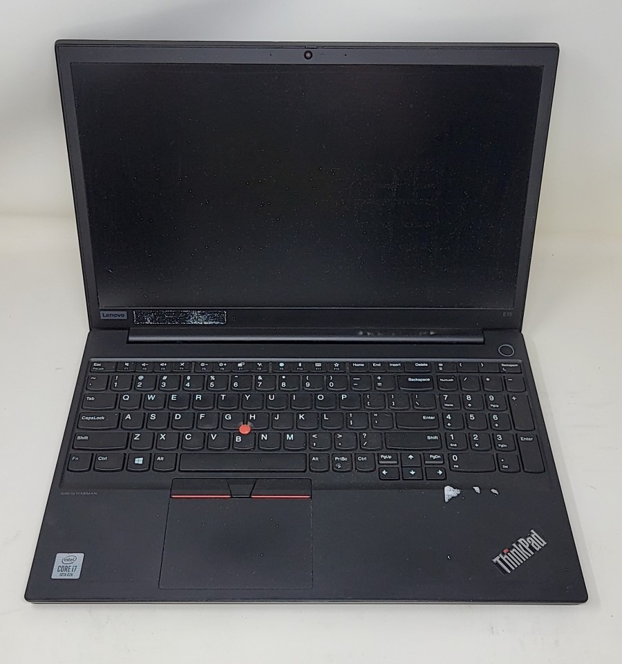 LENOVO ThinkPad E15 Laptop Intel I7-10510U 8GB 256GB SEE NOTES