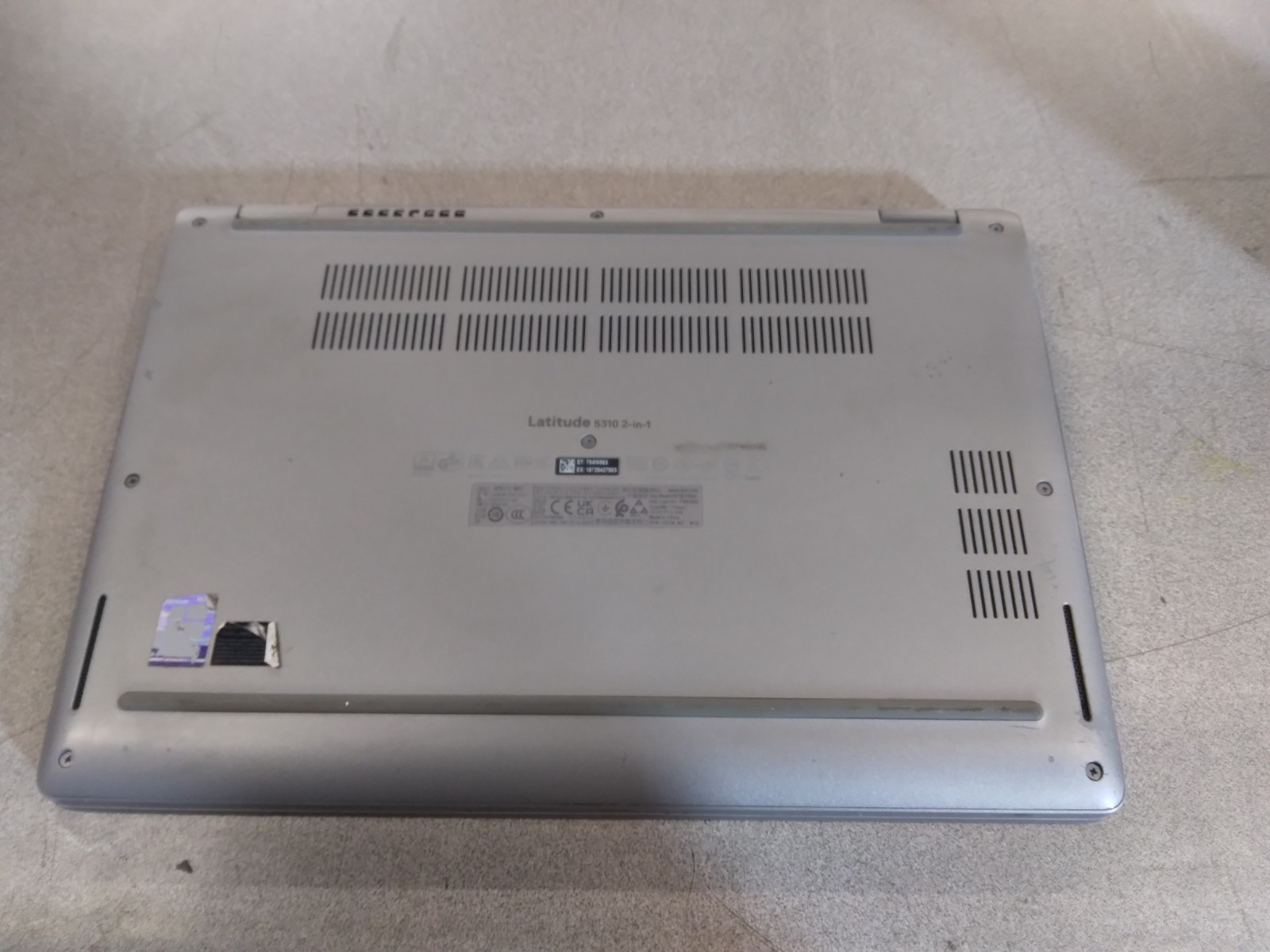 Dell*Latitude*5310*2-in-1*Intel*i7-10610U*256GB*NVMe*8GB*DDR4*UHD*Graphics*No*OS