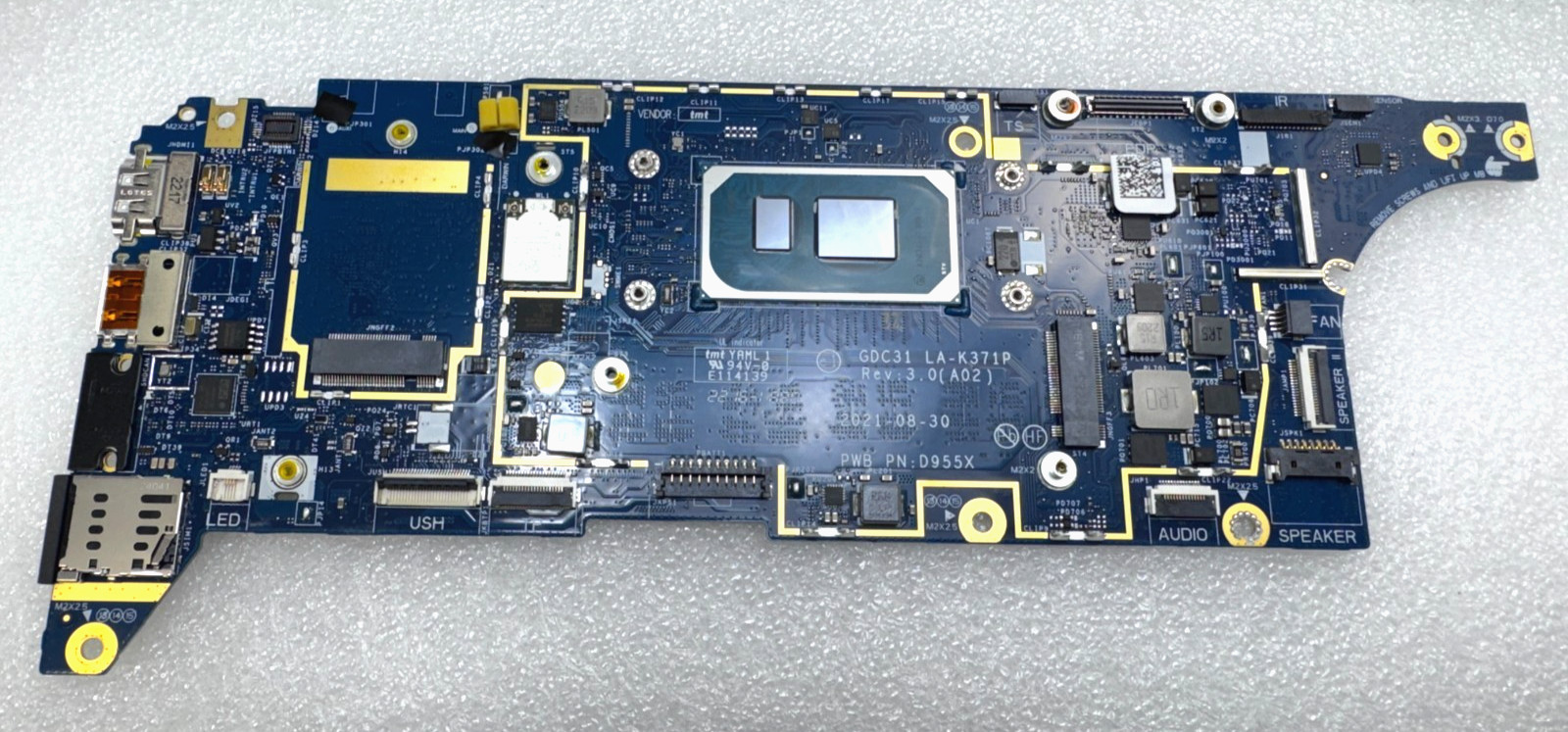Dell Latitude 7320 14″ Laptop Motherboard Core i7-1185G7 3.0GHz 16GB RAM