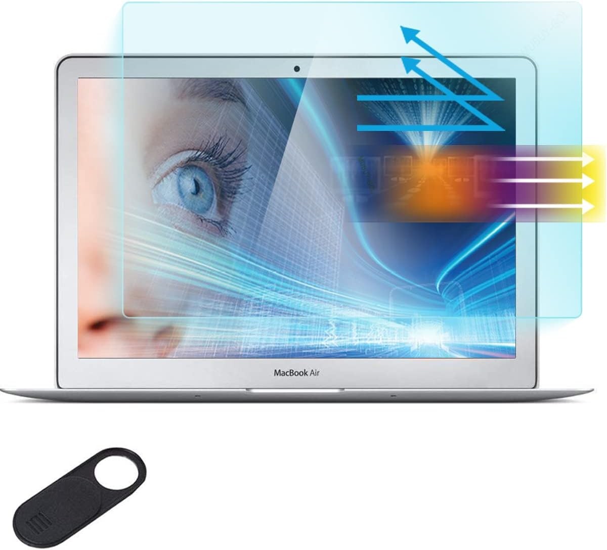 Matte Screen Protector for MacBook Air 13.6″ (2022-2026) – Anti Blue Light