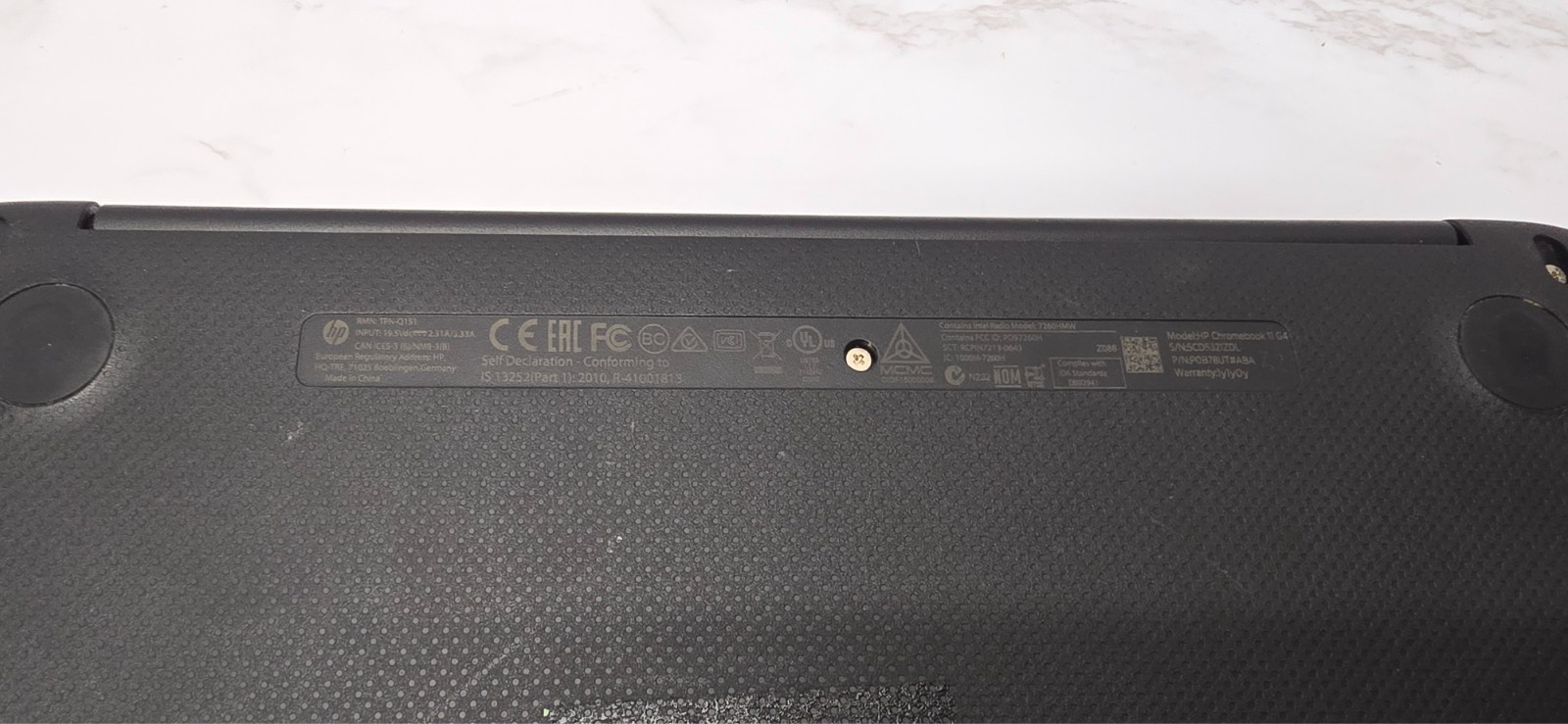 HP Chromebook 11 G4 TPN-Q151 11.6″ (Celeron N2840 2.16GHz, 16GB SSD, 4GB RAM)