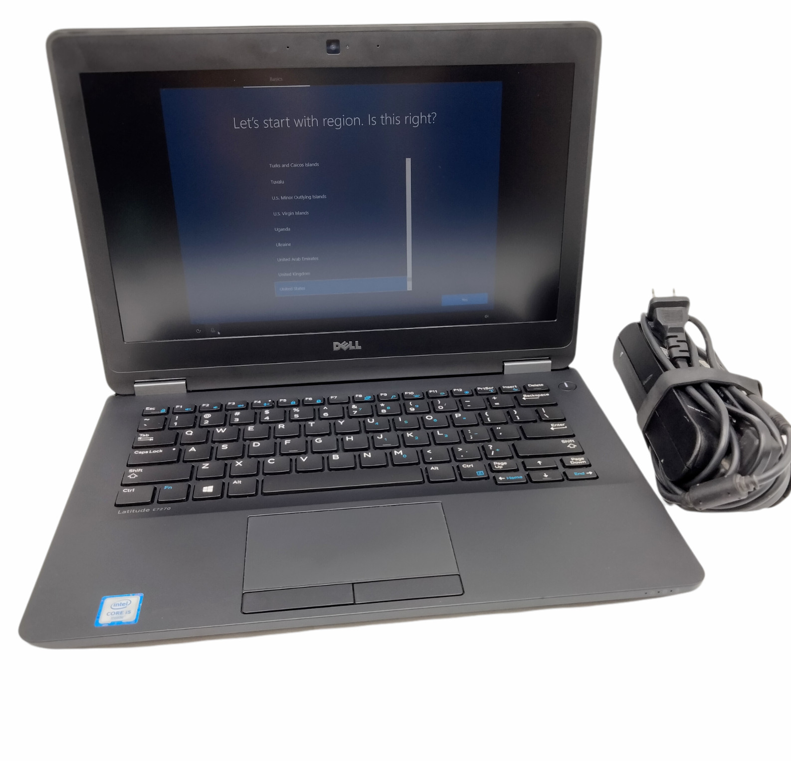 Dell Latitude E7270 Laptop – i5-6300U CPU 8GB RAM 256GB SSD WIN 10 PRO Webcam