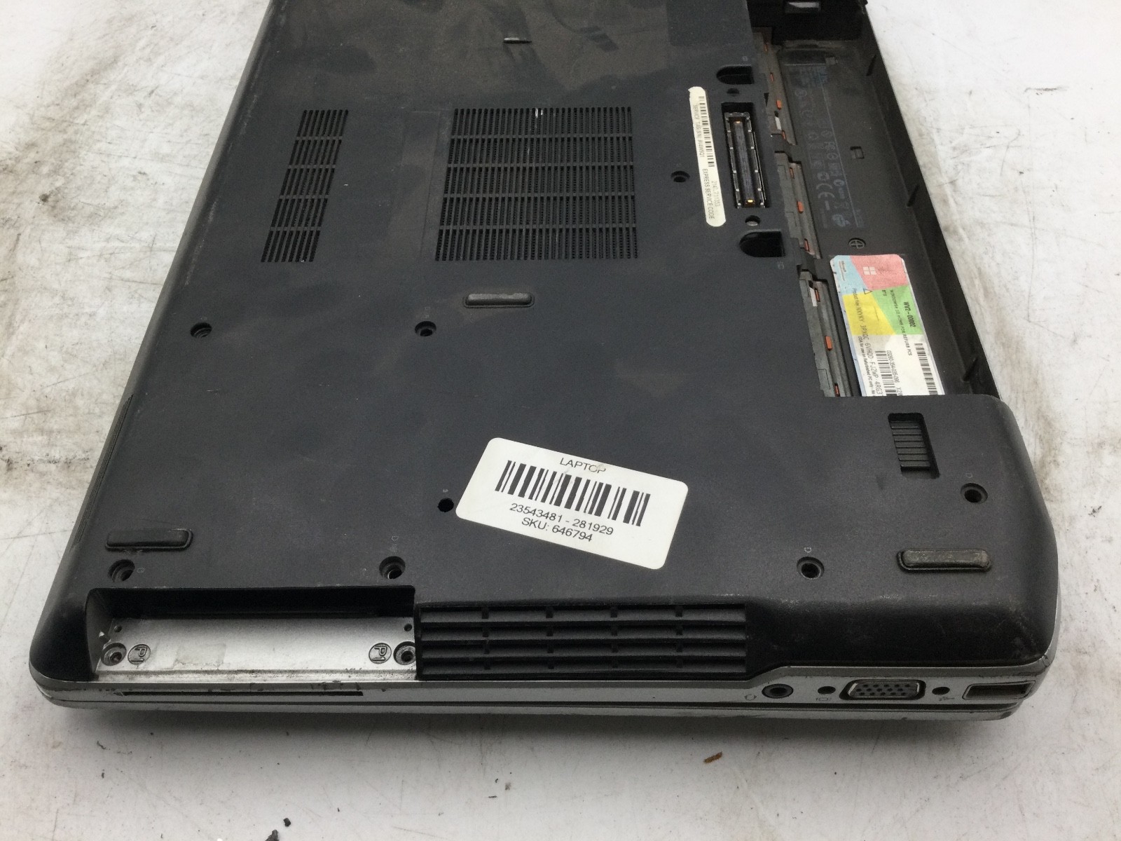 DELL LATITUDE E6420 – FOR PARTS – INTEL I5 – 8GB RAM – MISSING PARTS – READ – BB