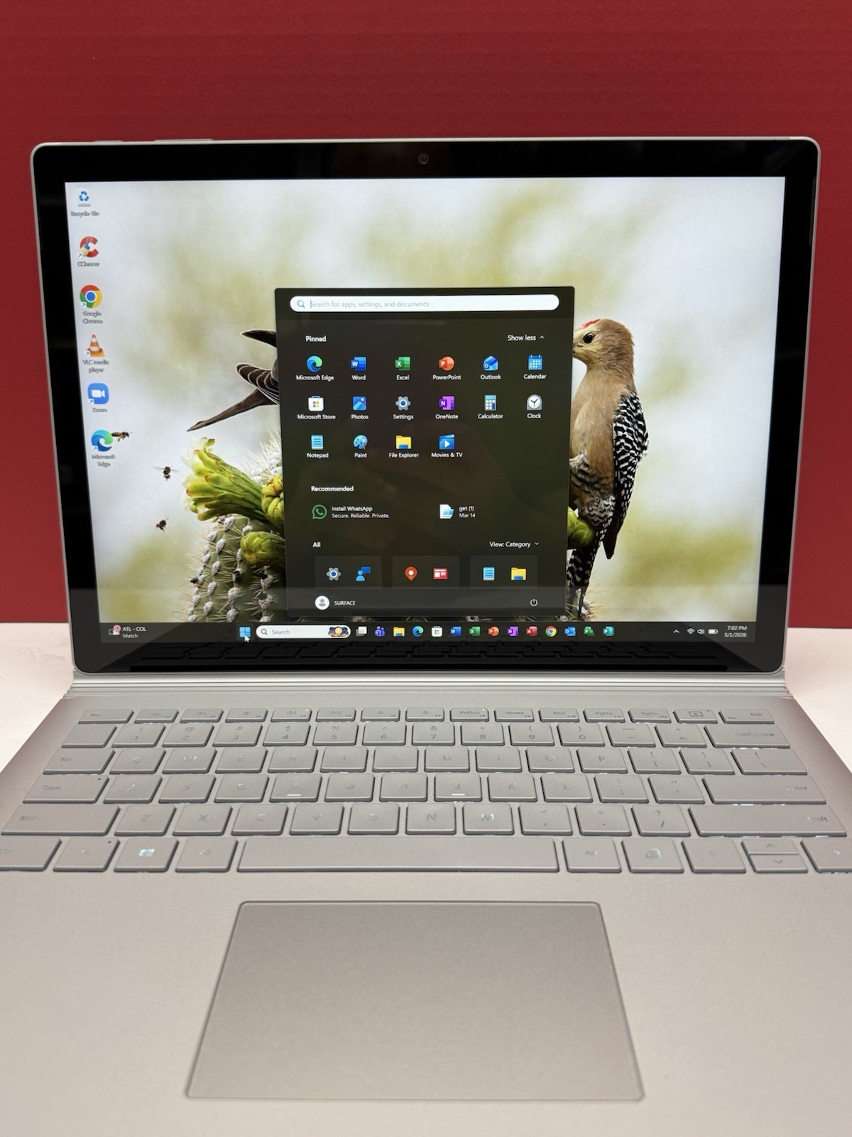 Surface Book 3 14” 1900 i7 1065G7 1.3GHz 16GB RAM 256GB SSD Iris Plus