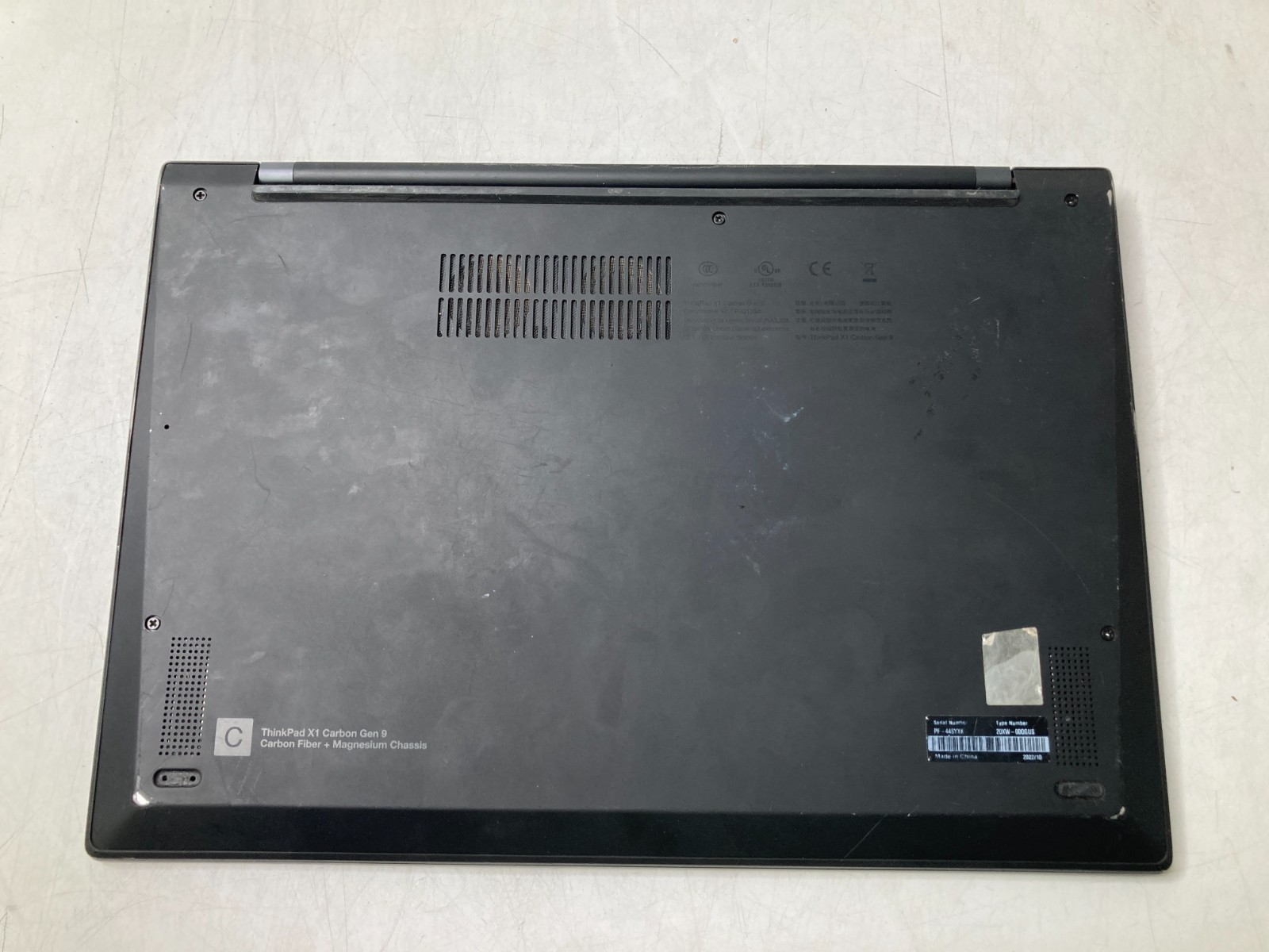 Lenovo ThinkPad Carbon Gen9 i7-1145G7 16GB No HDD Bad Speakers & Trackpad *Parts
