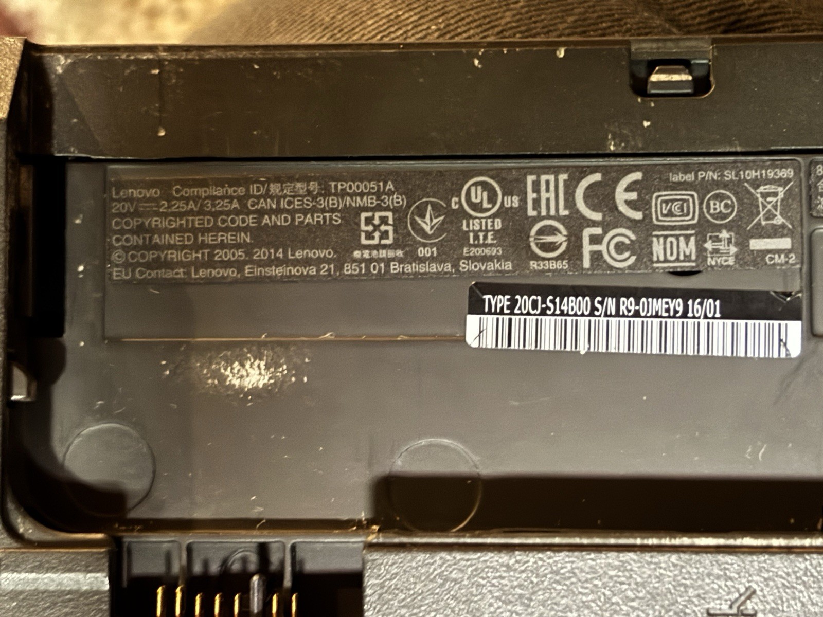 Lenovo Thinkpad T550
