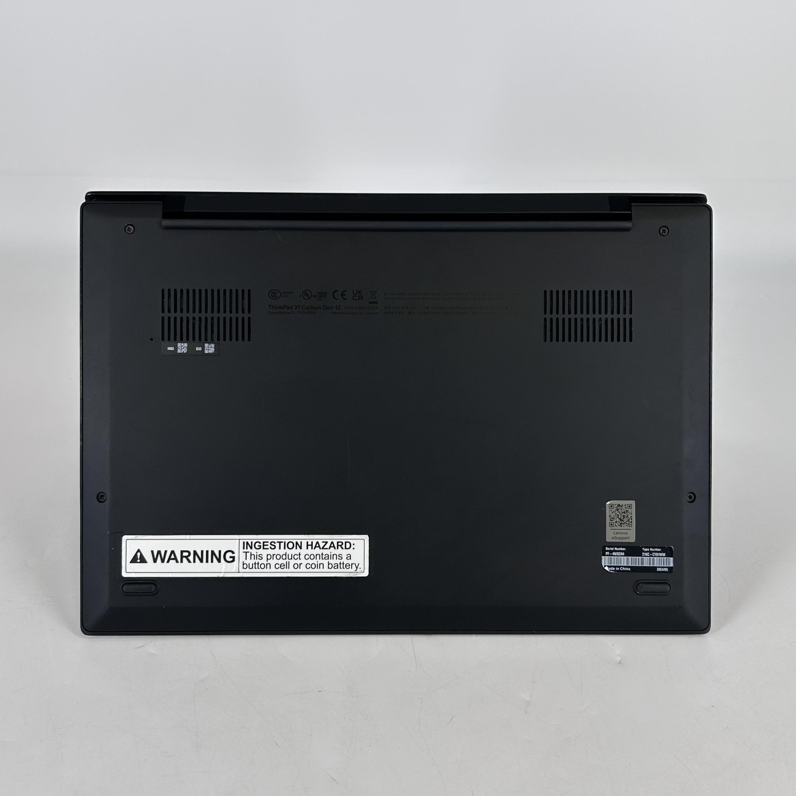 Lenovo ThinkPad X1 Carbon Gen 12 14 Black FHD+ 1.7 GHz Ultra 7 165U 32GB 512GB
