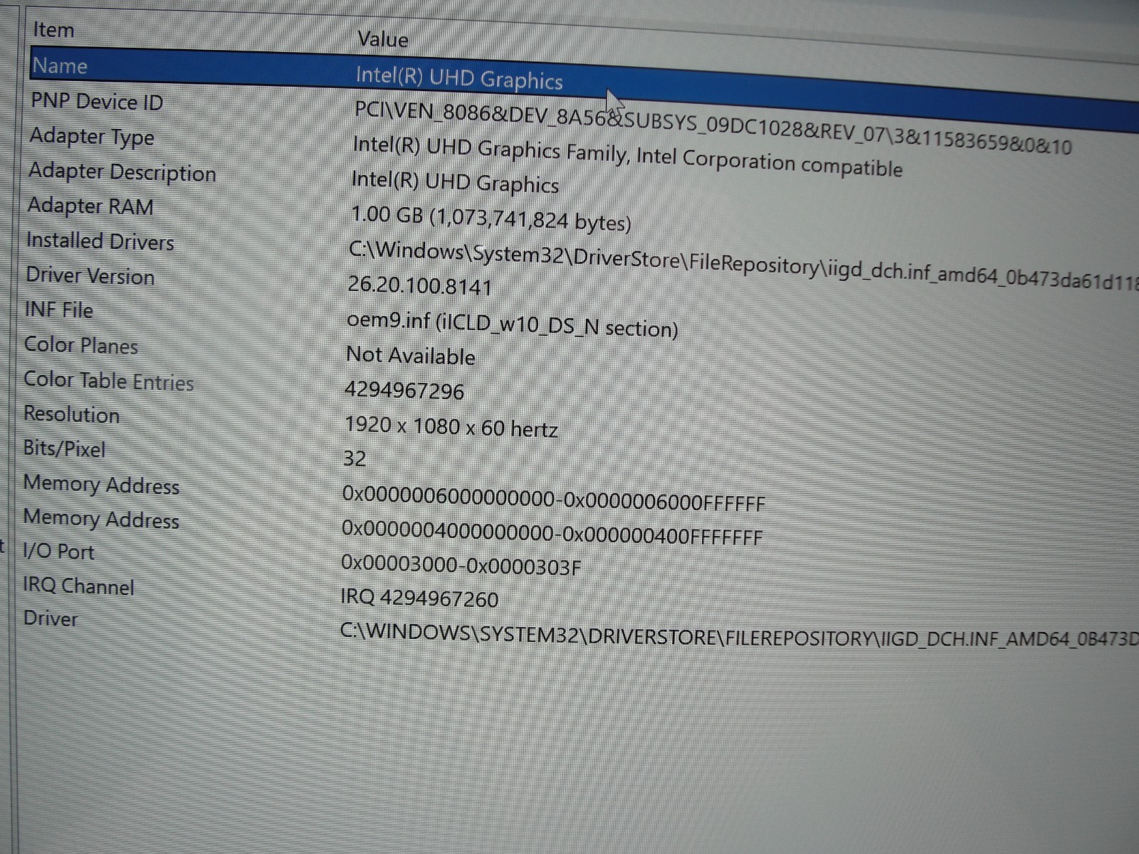 Dell Inspiron 5400 2n1 14”FHD TOUCH Intel Core i5-1035G1 1GHz 8GB SSD Reset256GB
