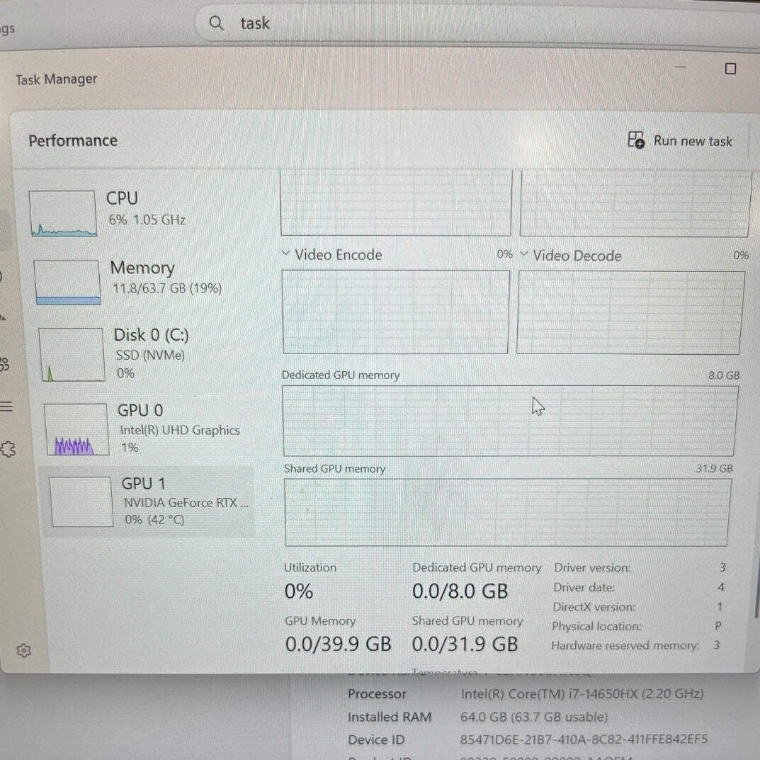 MSI Katana 15 HX 15.6″ i7-14650HX 2.2GHz 64GB RAM 4TB SSD GeForce RTX 5070