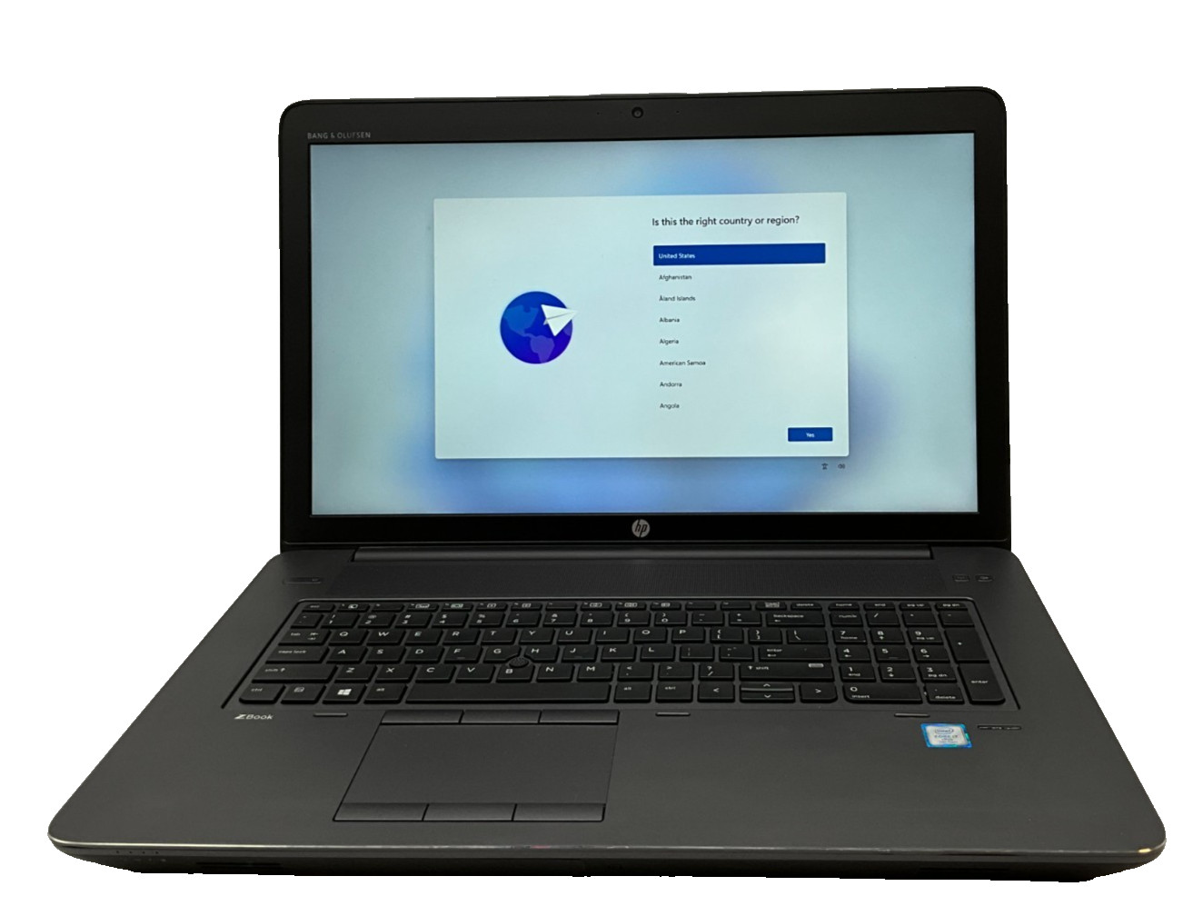 HP Zbook 17 G4 4UX98US i7-7820HQ 64GB 2x1TB P5000 WIN 11 LAPTOP CND8246NCK