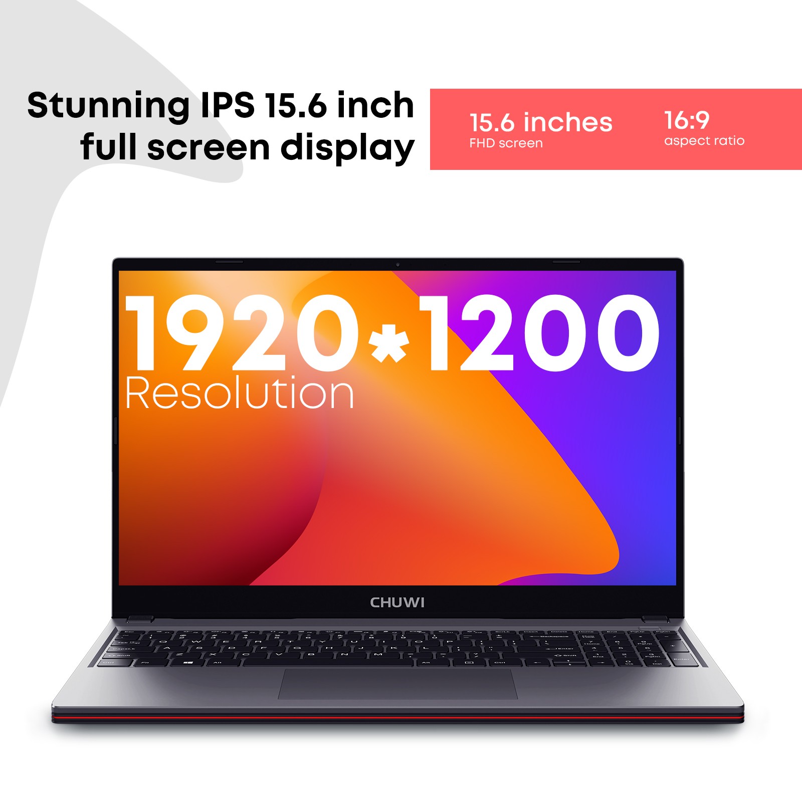 CHUWI Gemibook X 15.6 Inch Windows Laptop Intel Celeron N5100 4GB RAM 128GB SSD