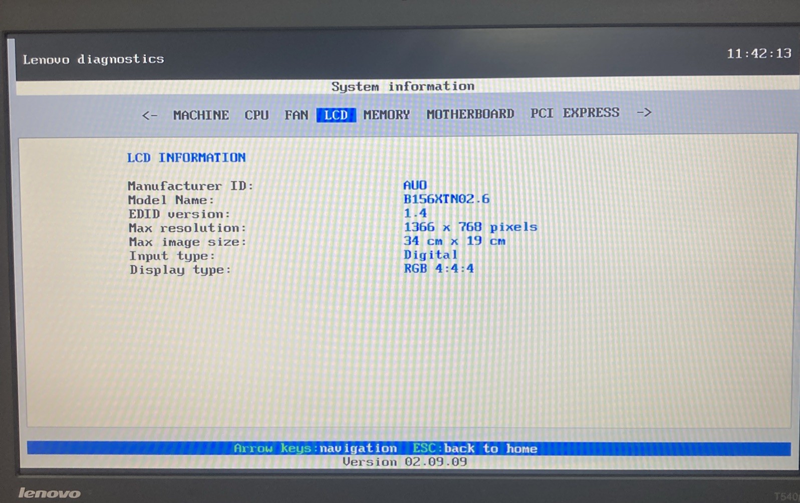 Lenovo ThinkPad T540p i5-4210U 2.60GHz 4GB No HDD Boot to BIOS