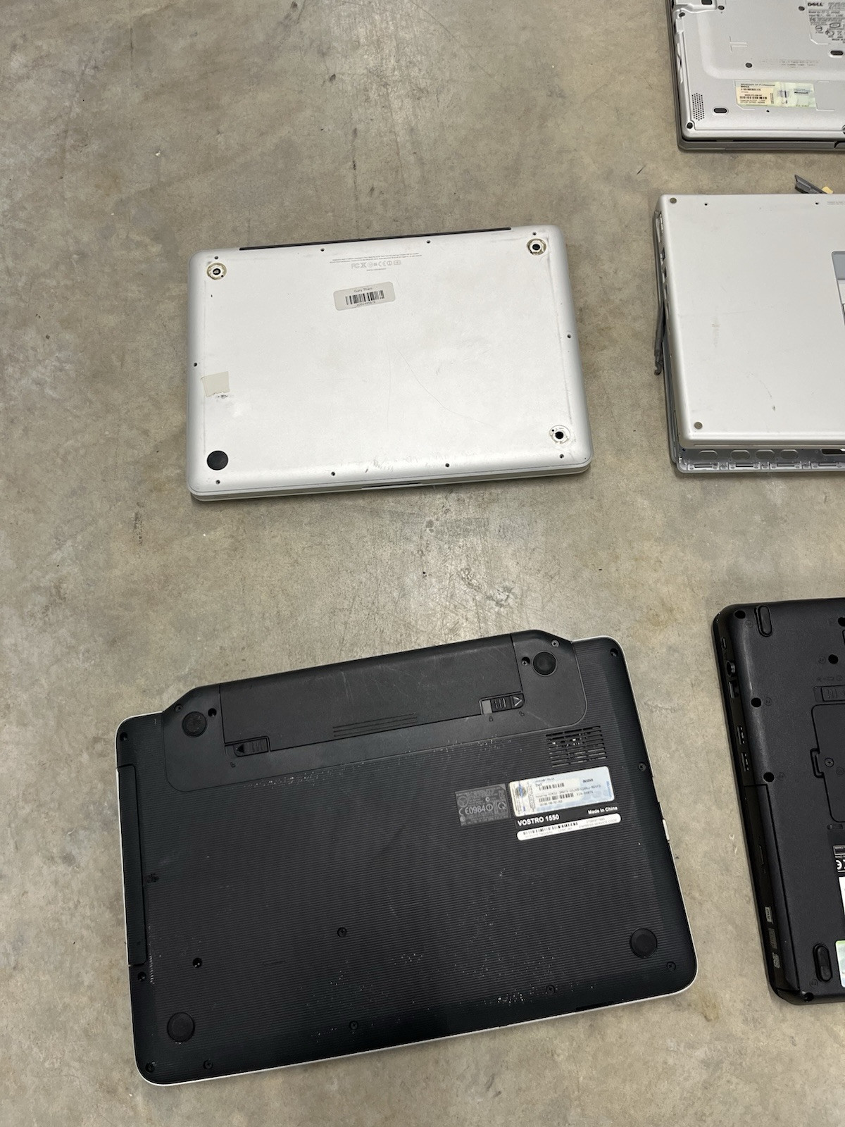 Lot of 5 Mixed Brand Laptops | Apple, Toshiba, Dell | Read Description