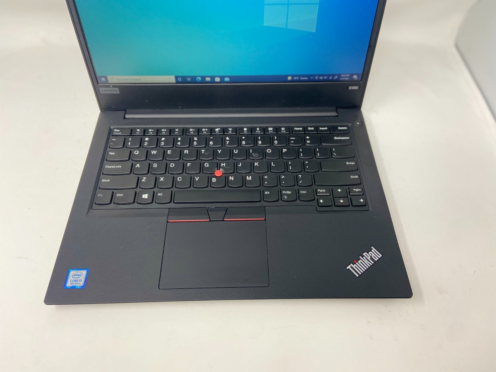 Lenovo ThinkPad E490 14″ Core i3-8145u 2.3GHz 8GB 512GB SSD Webcam Win10 Laptop
