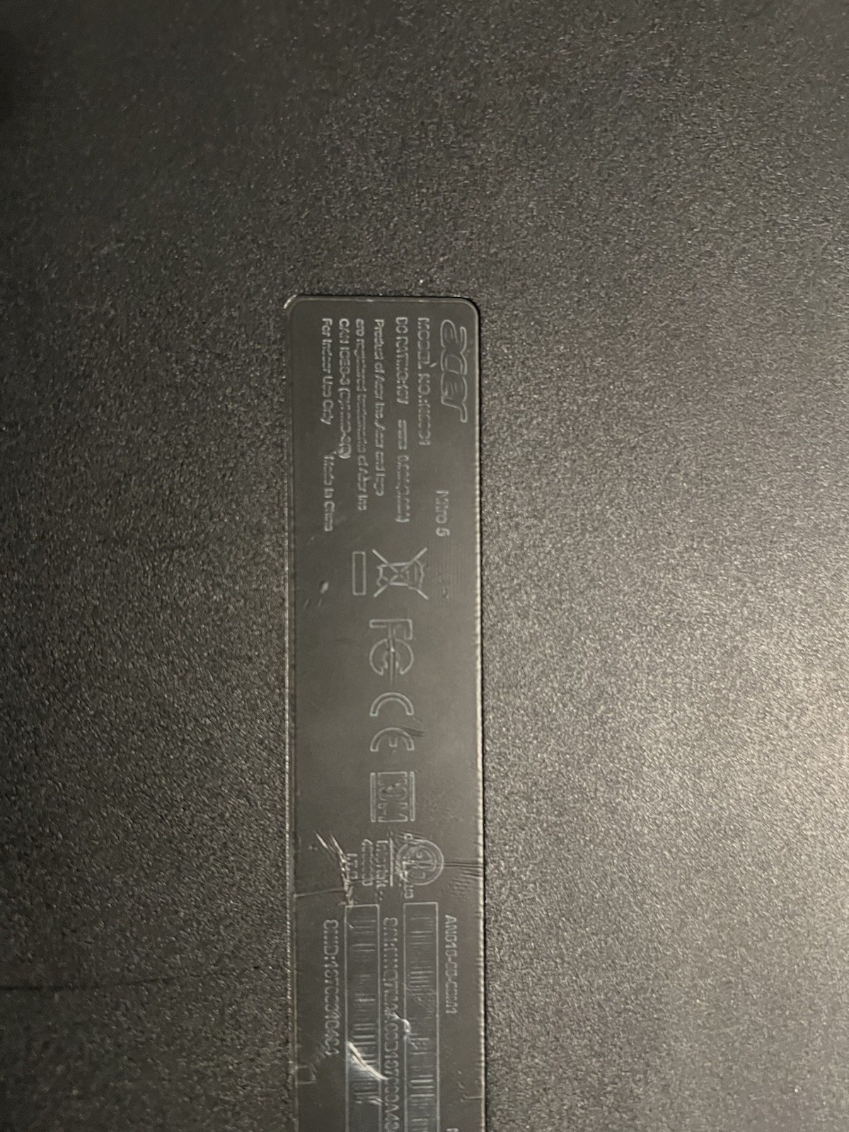 Acer Nitro 5 2021 Model