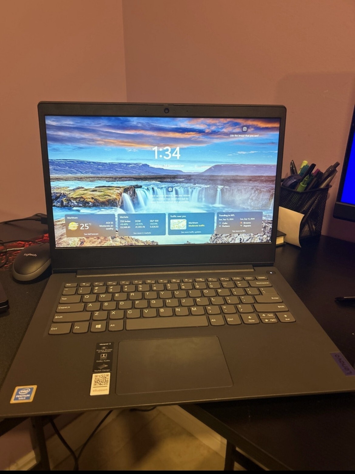 Lenovo Ideapad 3 14″ HD Laptop, Intel Pentium Gold 6405U, 12GB RAM, 512GB PCIe