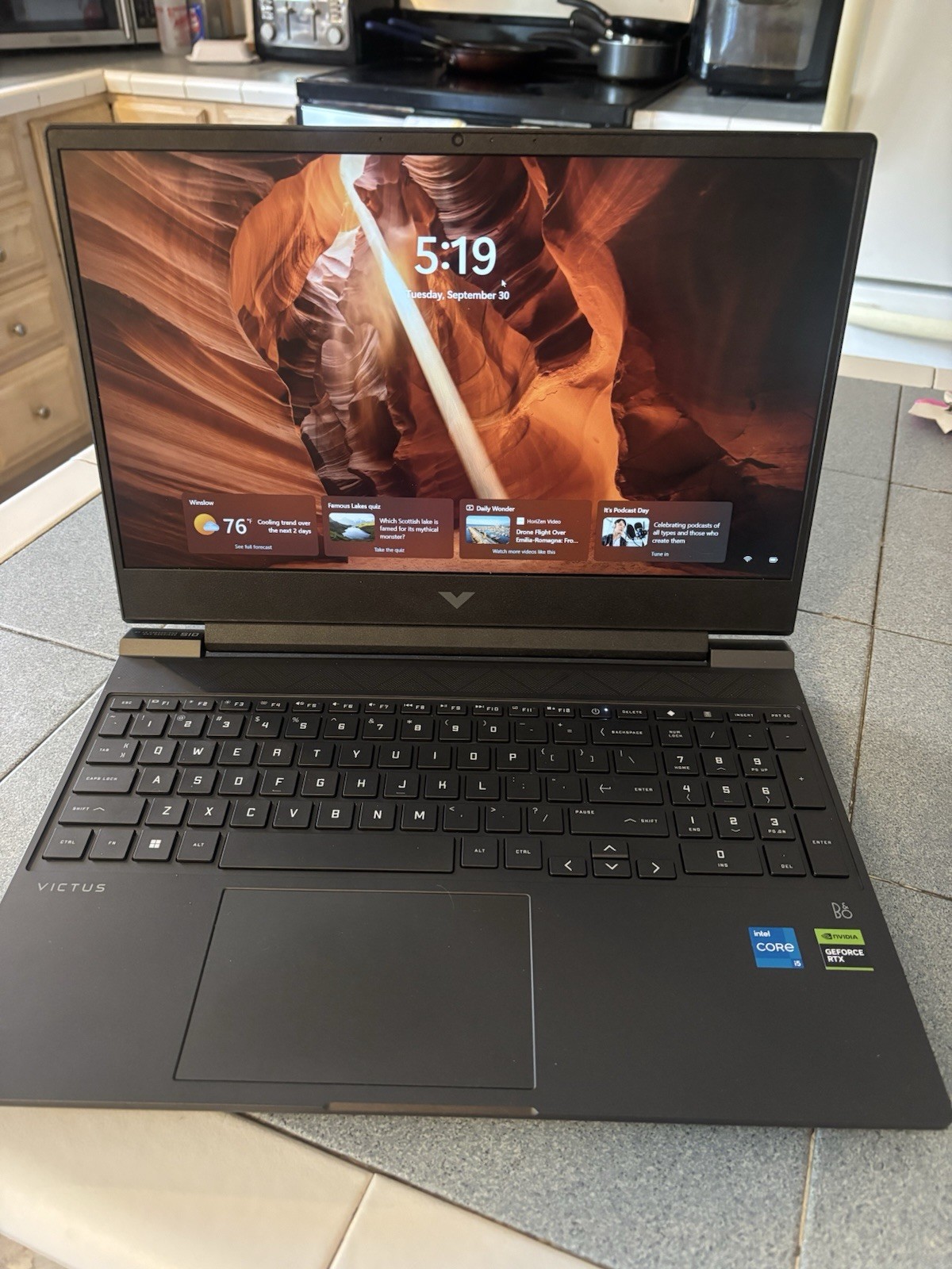 HP Victus 15.6-inch Gaming Laptop Windows 11 Home