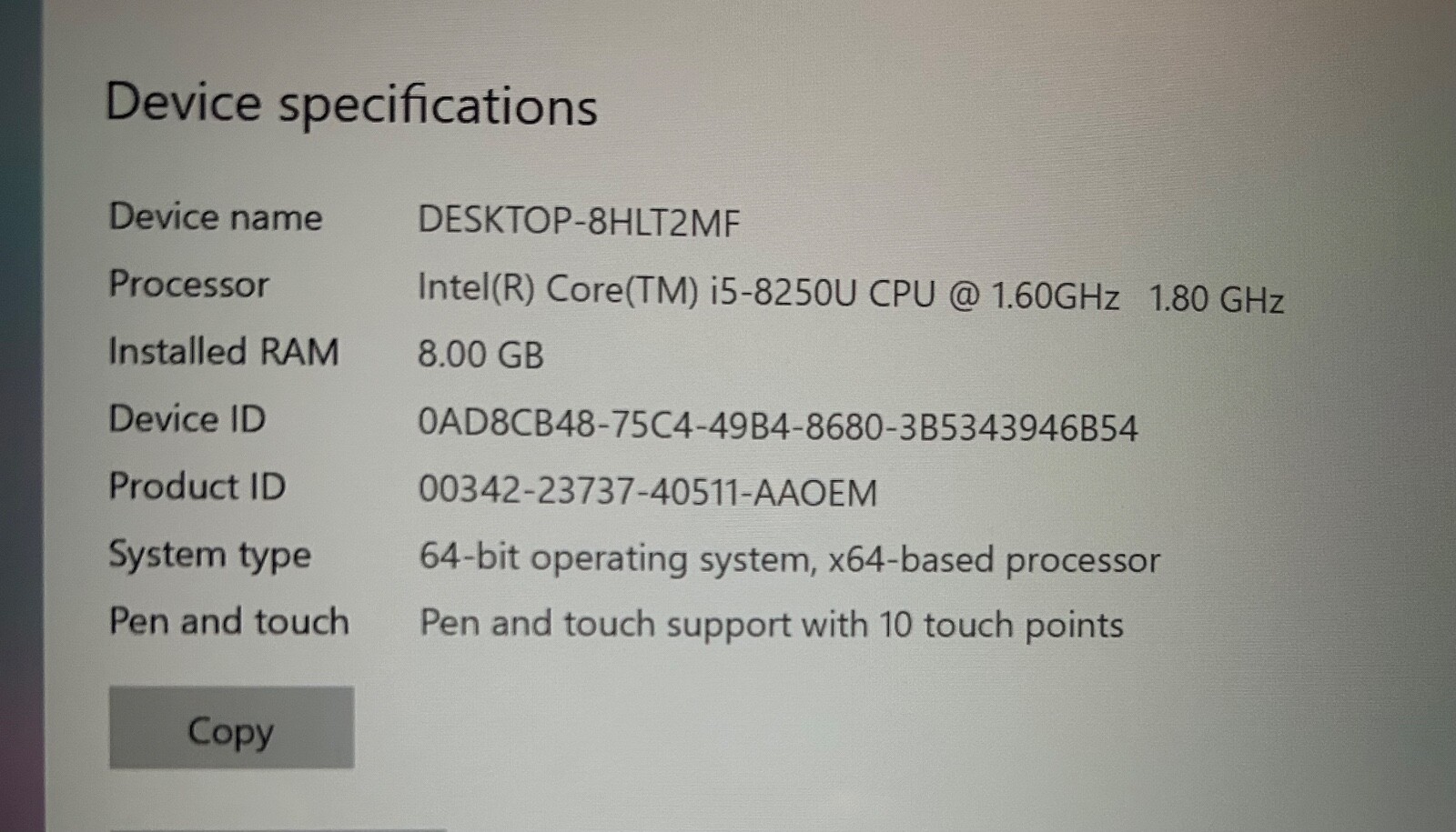 Surface Pro 6 i5 8gb 128gb, comes with keyboard and Charger!