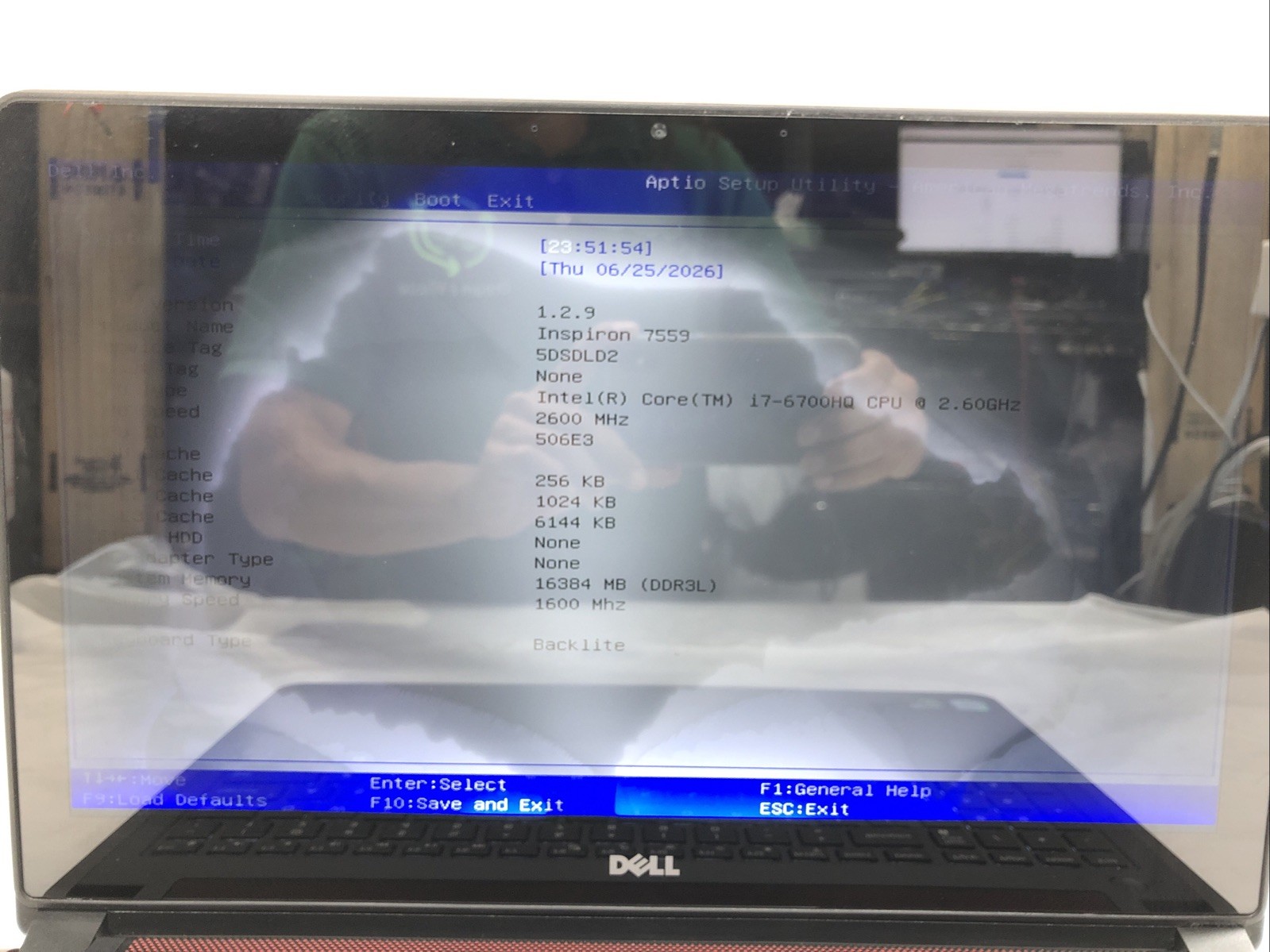 Dell Inspiron 7559, Intel Core i7-6700HQ, GTX 960M, 16GB RAM, NO SSD/OS *READ*